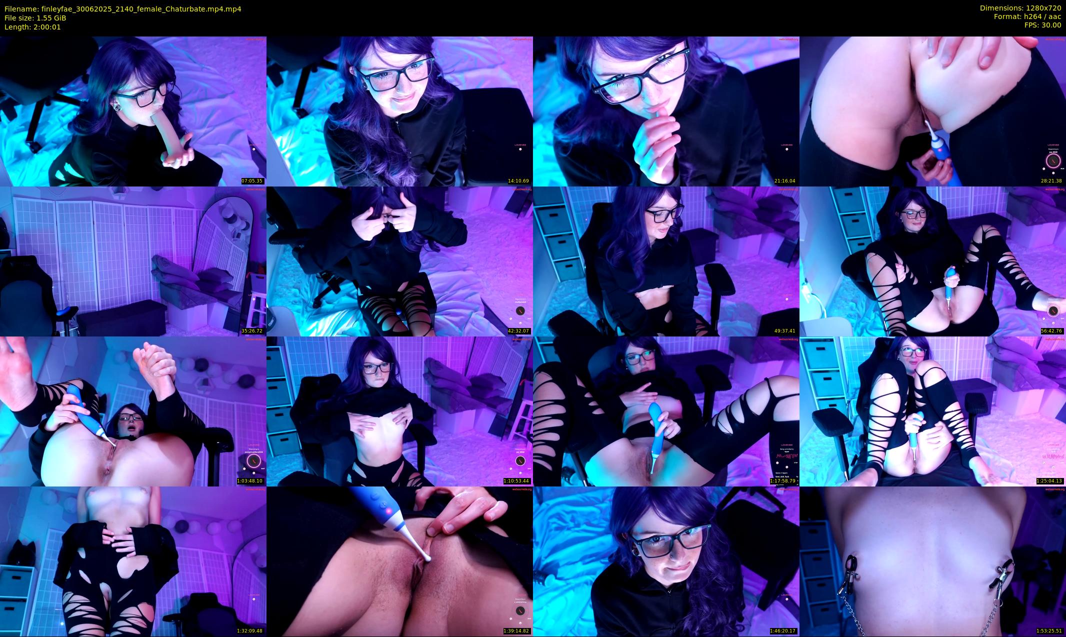 finleyfae — 121 minute Chaturbate female cam show recording, 720p, Jun 30, 2025