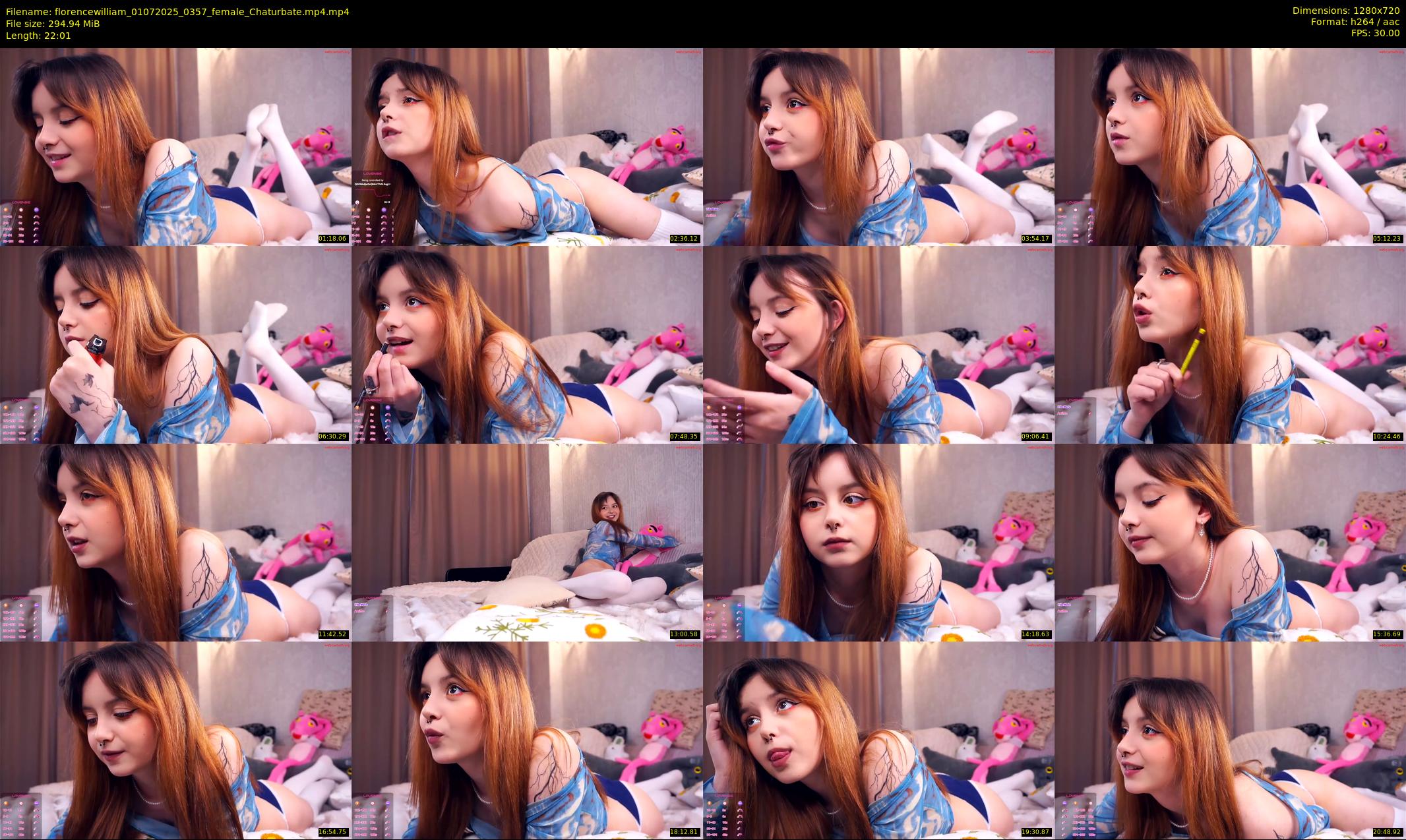 florencewilliam — 23 minute Chaturbate female cam show recording, 720p, Jul 1, 2025