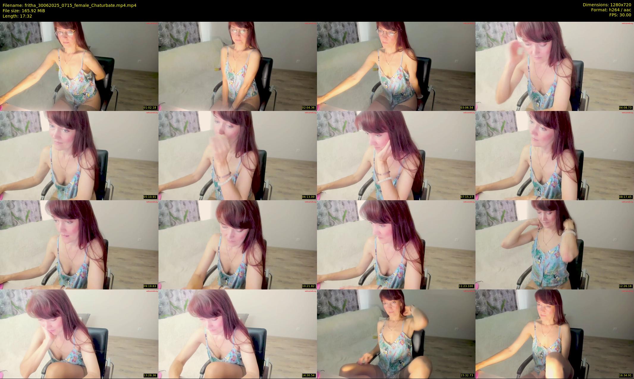 fritha — 18 minute Chaturbate female cam show recording, 720p, Jun 30, 2025