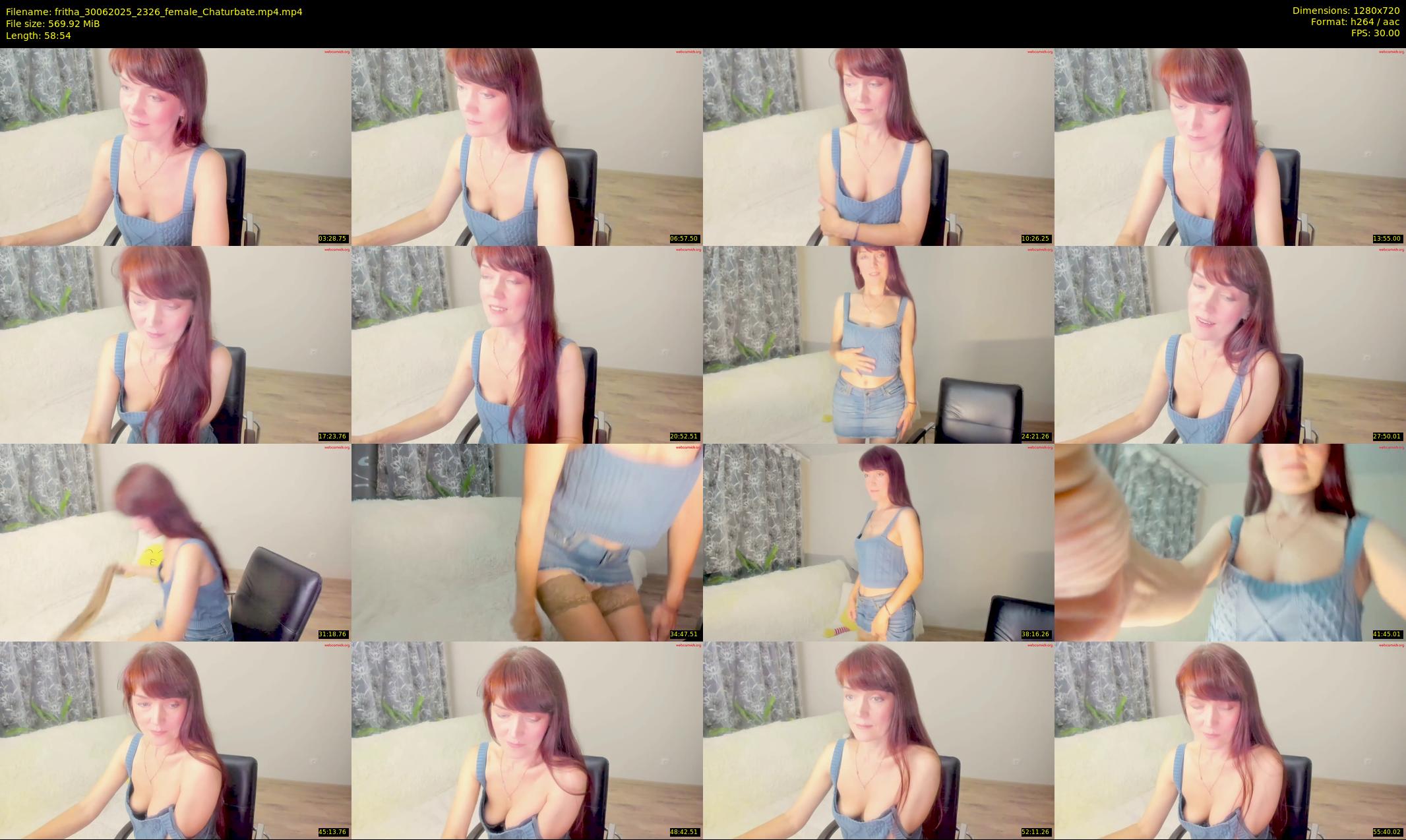fritha — 59 minute Chaturbate female cam show recording, 720p, Jun 30, 2025