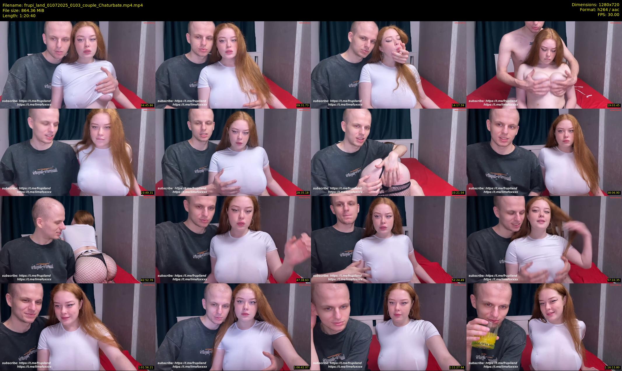 frupi_land — 81 minute Chaturbate couple cam show recording, 720p, Jul 1, 2025