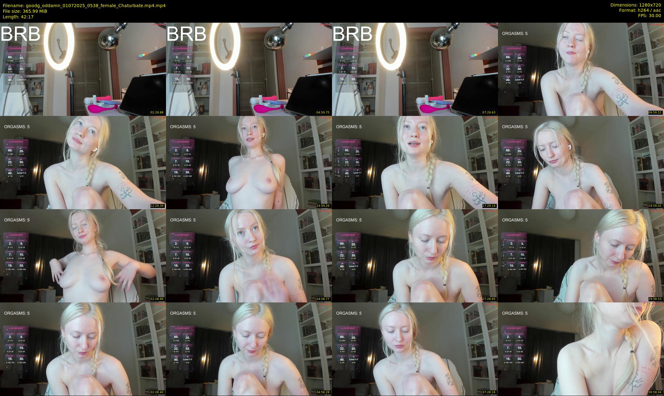 goodg_oddamn — 43 minute Chaturbate female cam show recording, 720p, Jul 1, 2025