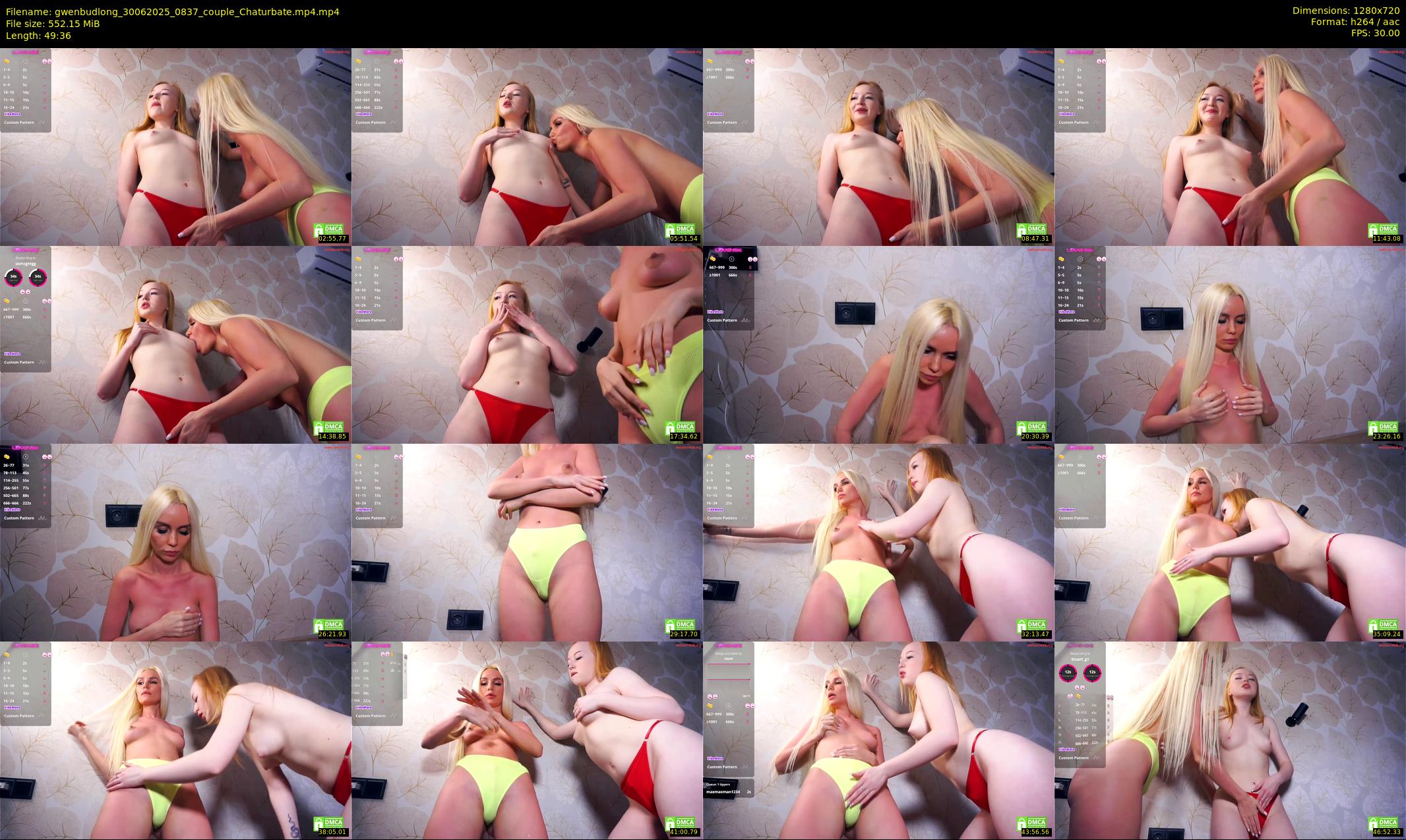 gwenbudlong — 50 minute Chaturbate female cam show recording, 720p, Jun 30, 2025