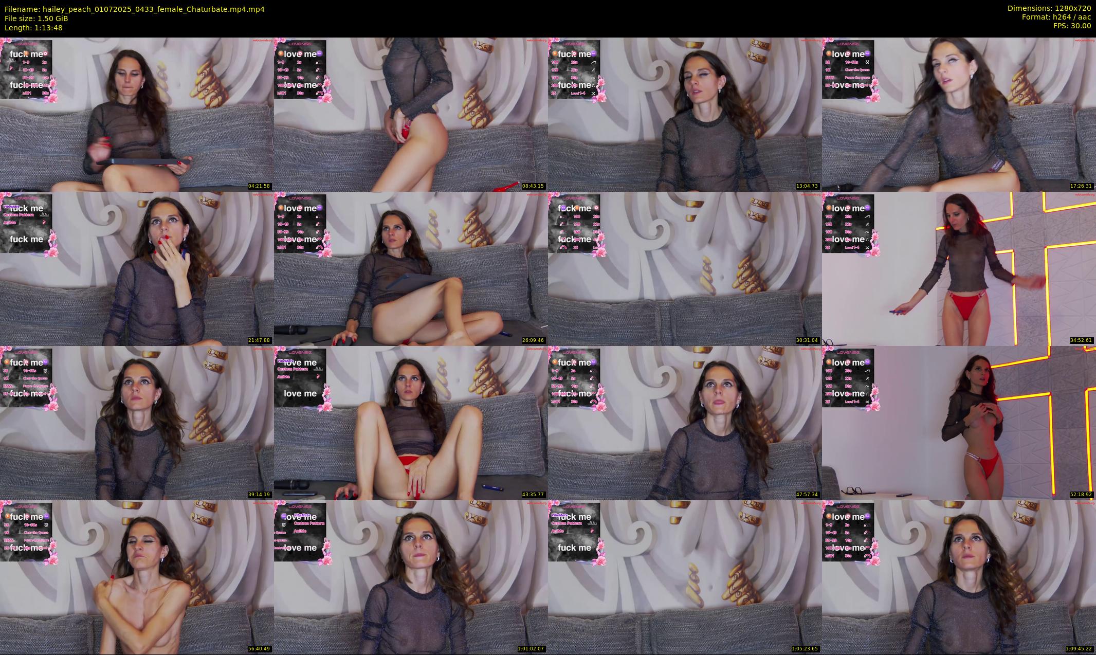 hailey_peach — 74 minute Chaturbate female cam show recording, 720p, Jul 1, 2025