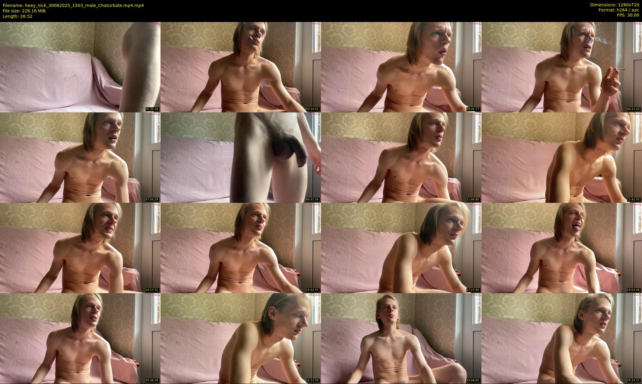 heey_nick — 27 minute Chaturbate male cam show recording, 720p, Jun 30, 2025