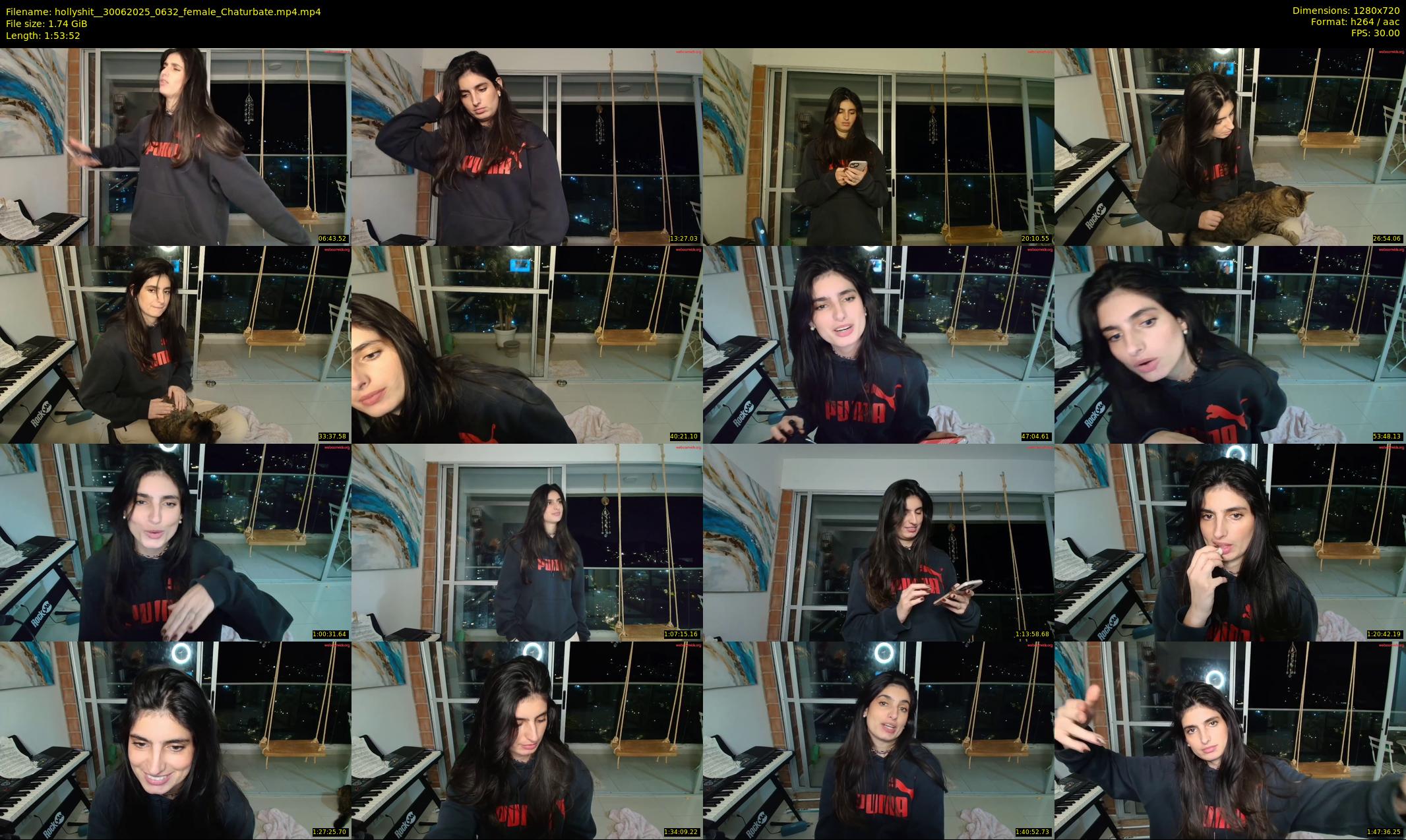 hollyshit_ — 114 minute Chaturbate female cam show recording, 720p, Jun 30, 2025