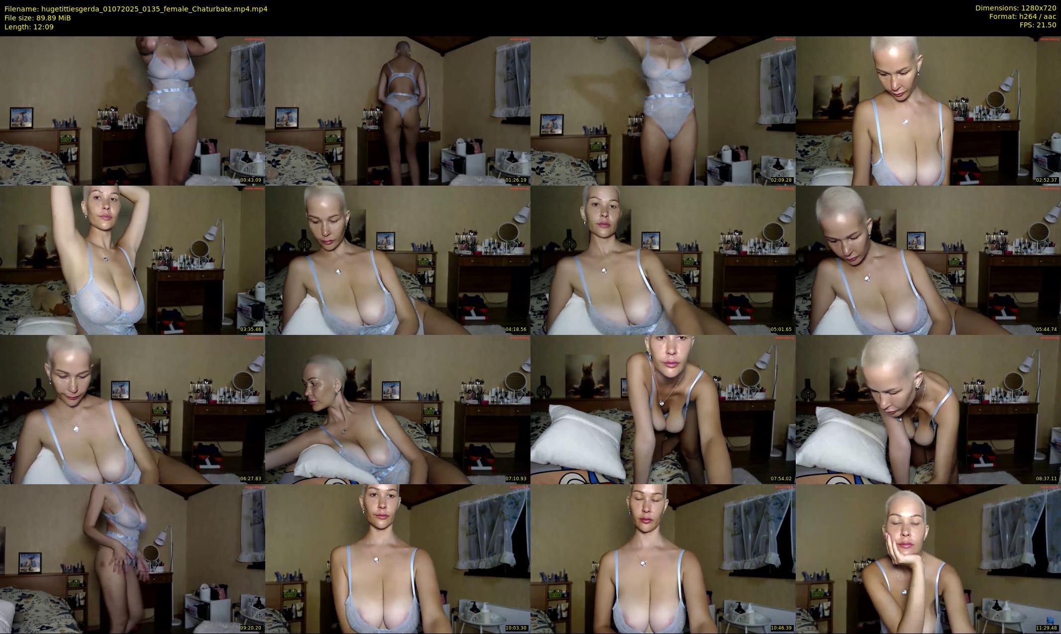hugetittiesgerda — 13 minute Chaturbate female cam show recording, 720p, Jul 1, 2025