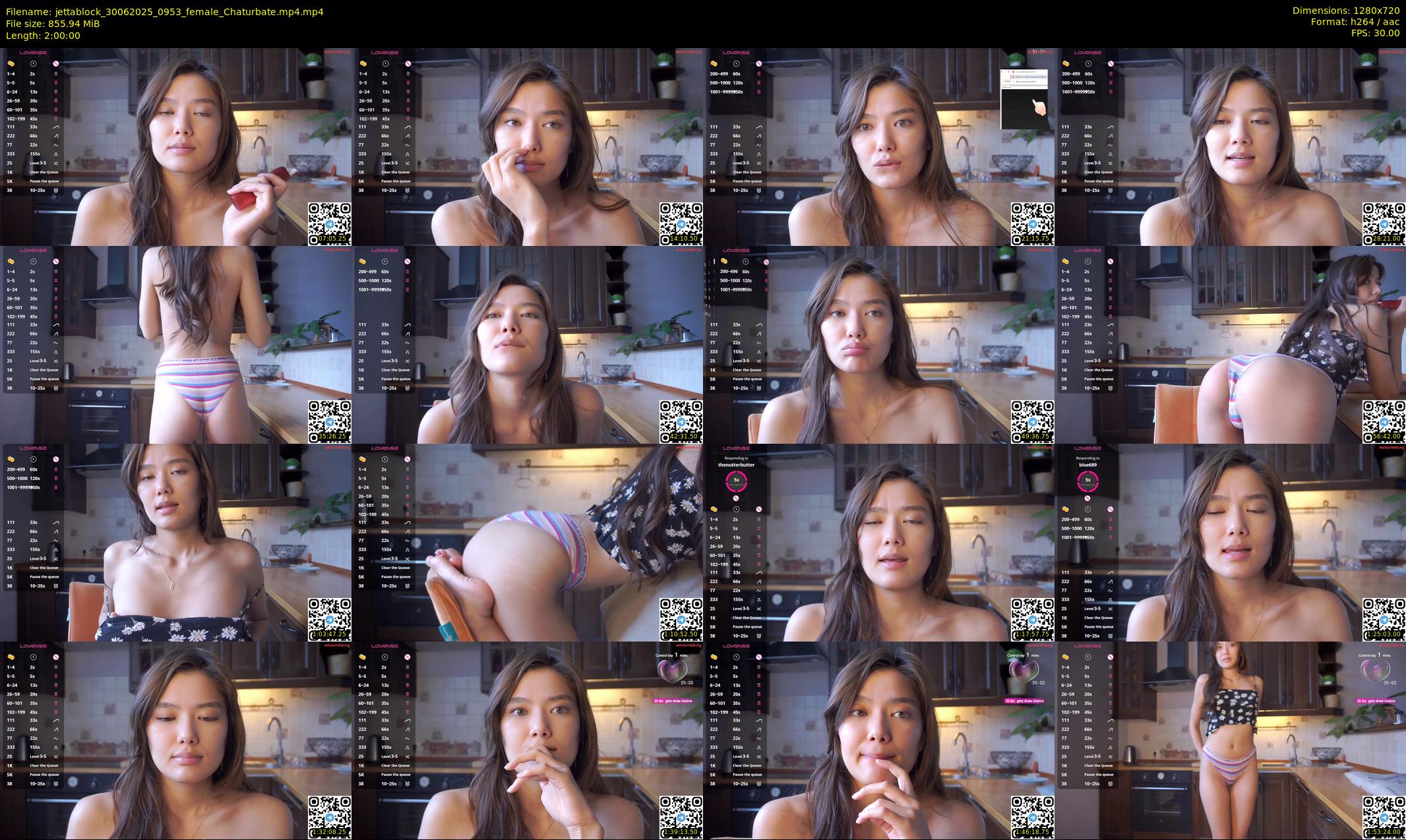 jettablock — 120 minute Chaturbate female cam show recording, 720p, Jun 30, 2025