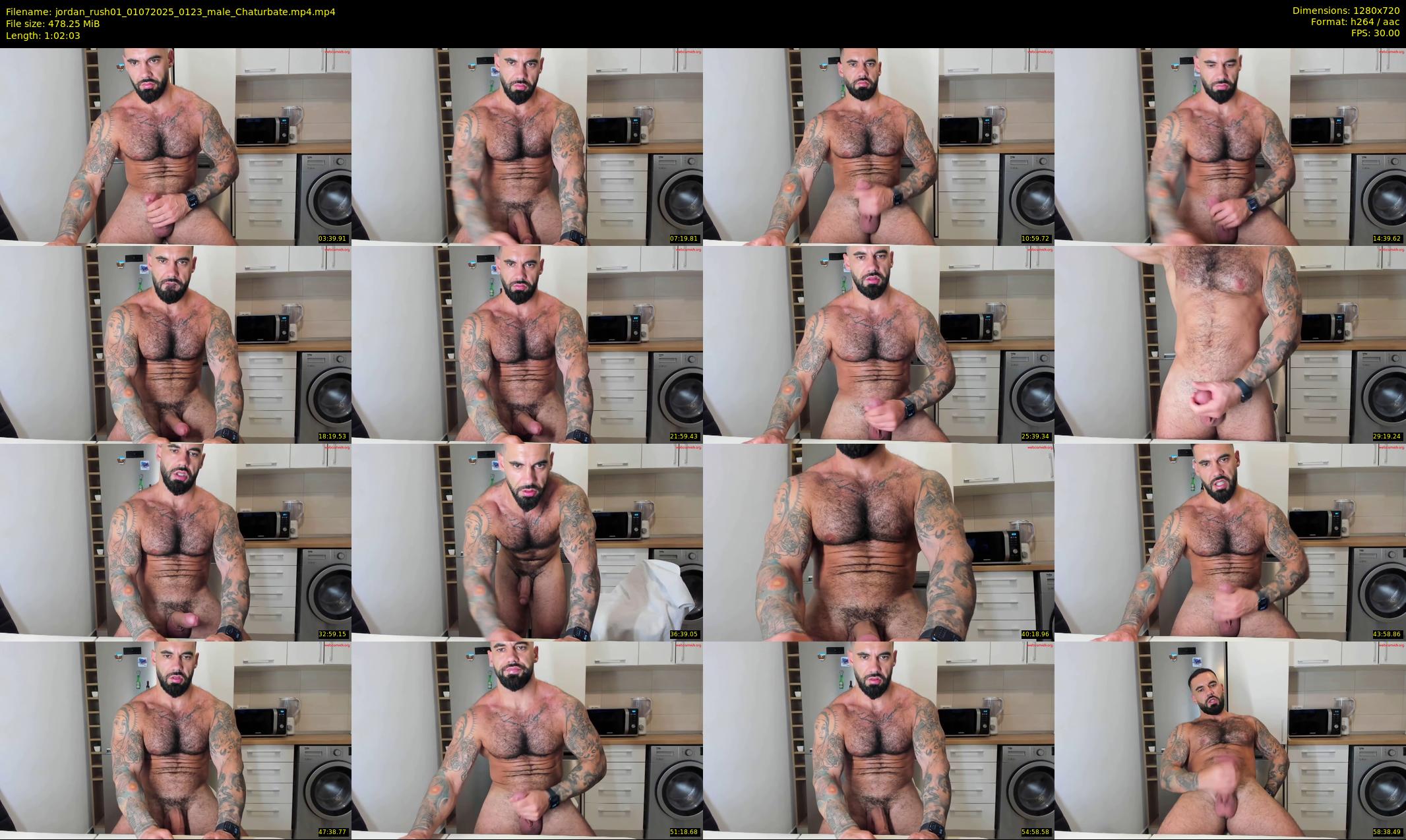 jordan_rush01 — 63 minute Chaturbate male cam show recording, 720p, Jul 1, 2025