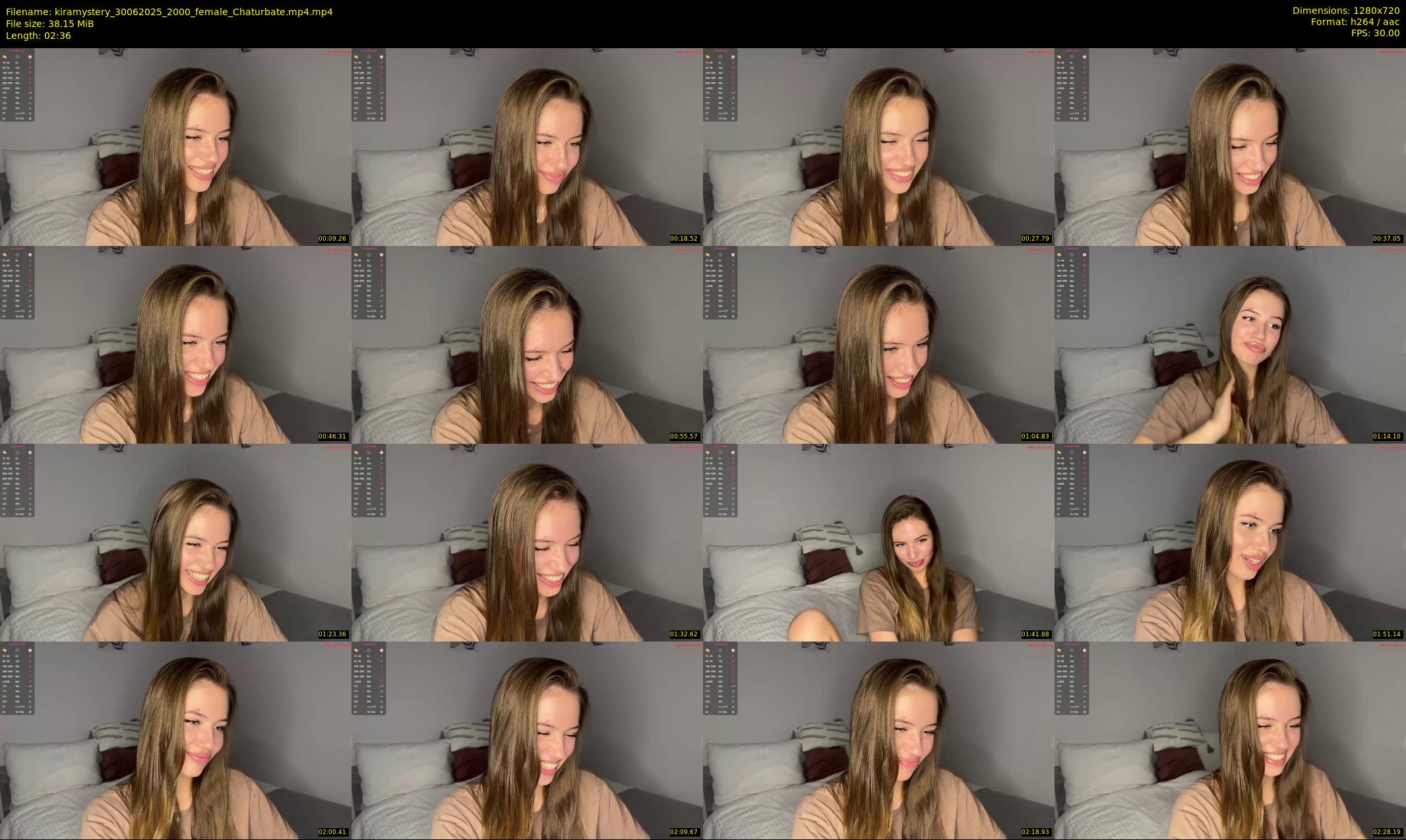 kiramystery — 3 minute Chaturbate female cam show recording, 720p, Jun 30, 2025