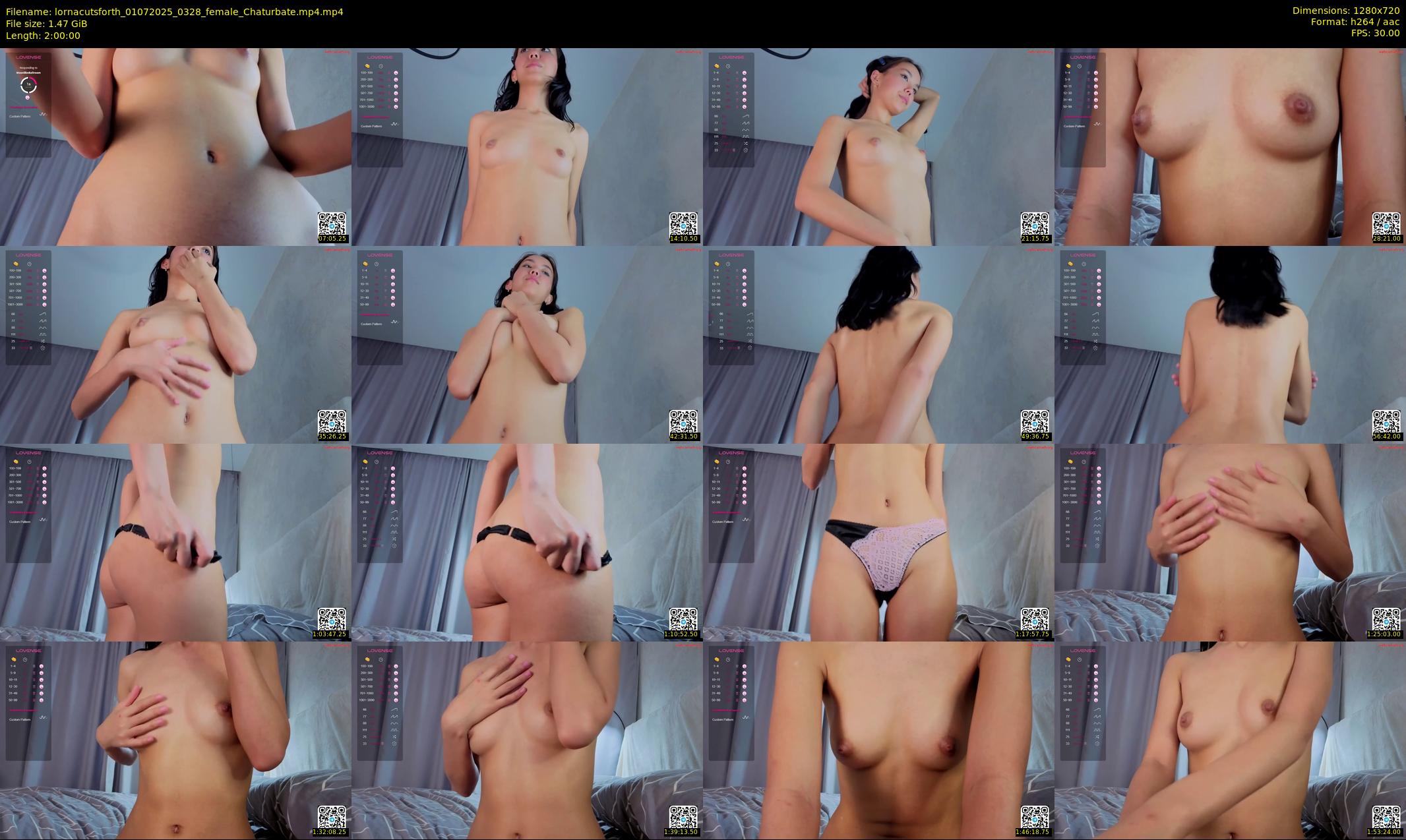 lornacutsforth — 120 minute Chaturbate female cam show recording, 720p, Jul 1, 2025