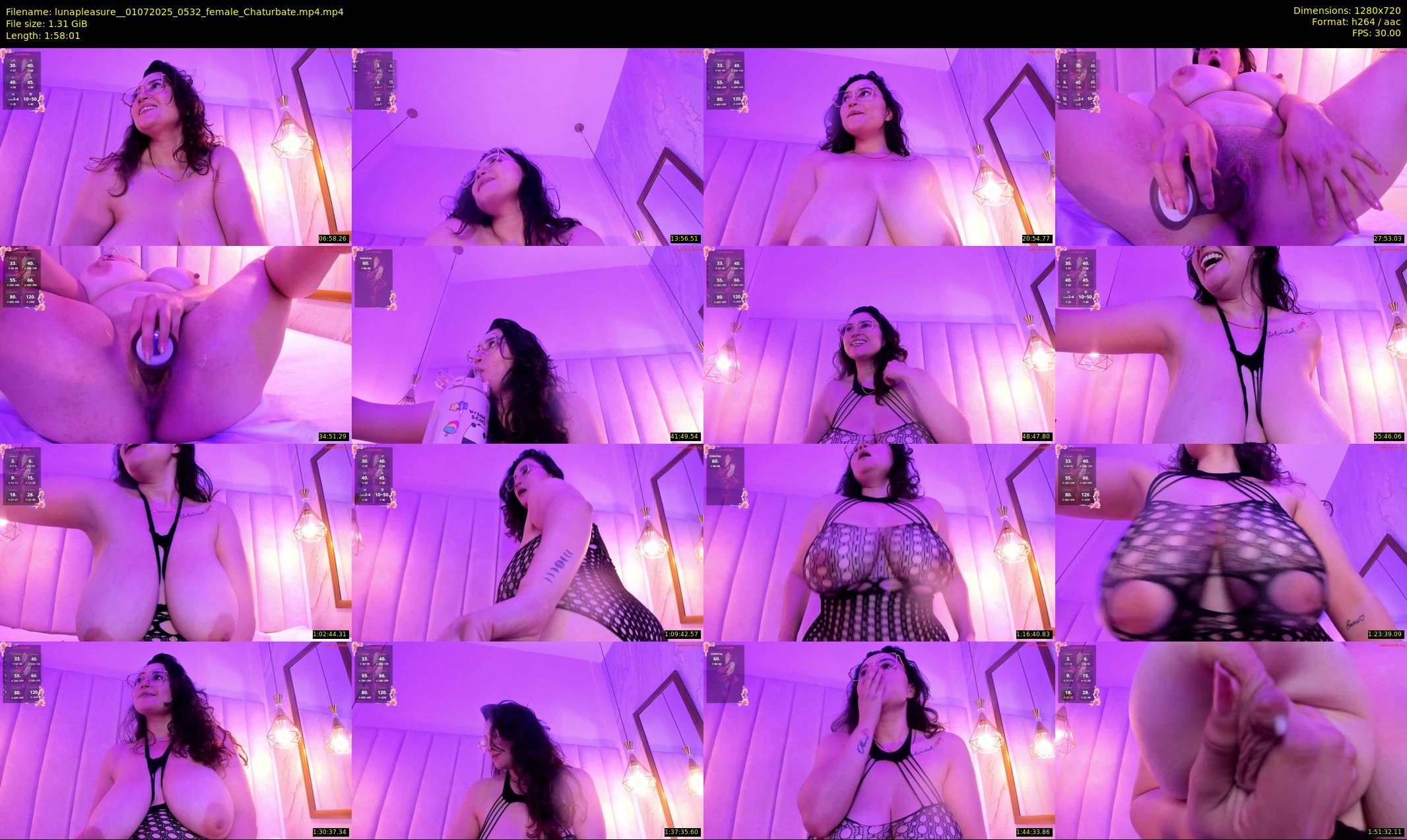 lunapleasure_ — 119 minute Chaturbate female cam show recording, 720p, Jul 1, 2025