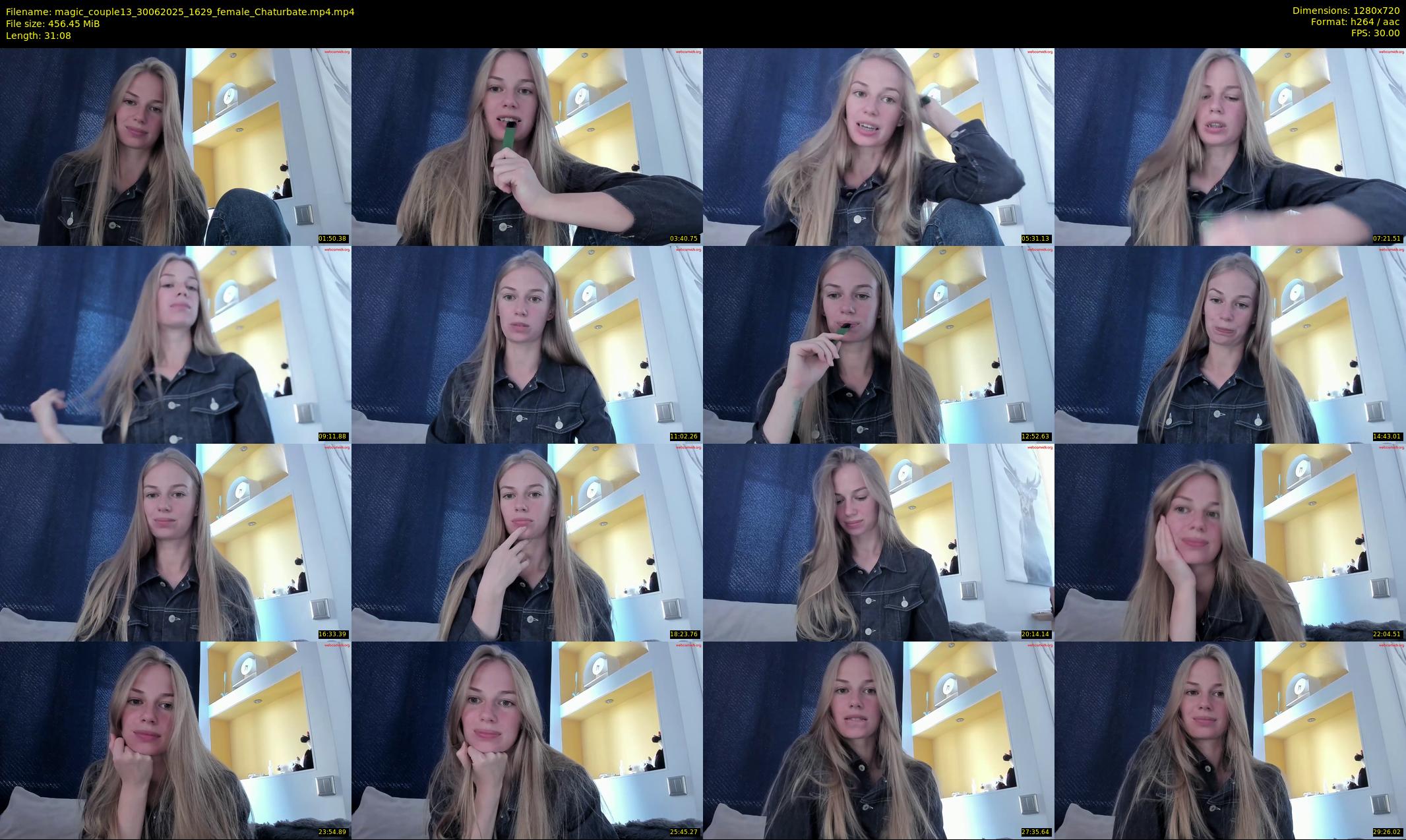 magic_couple13 — 32 minute Chaturbate couple cam show recording, 720p, Jun 30, 2025
