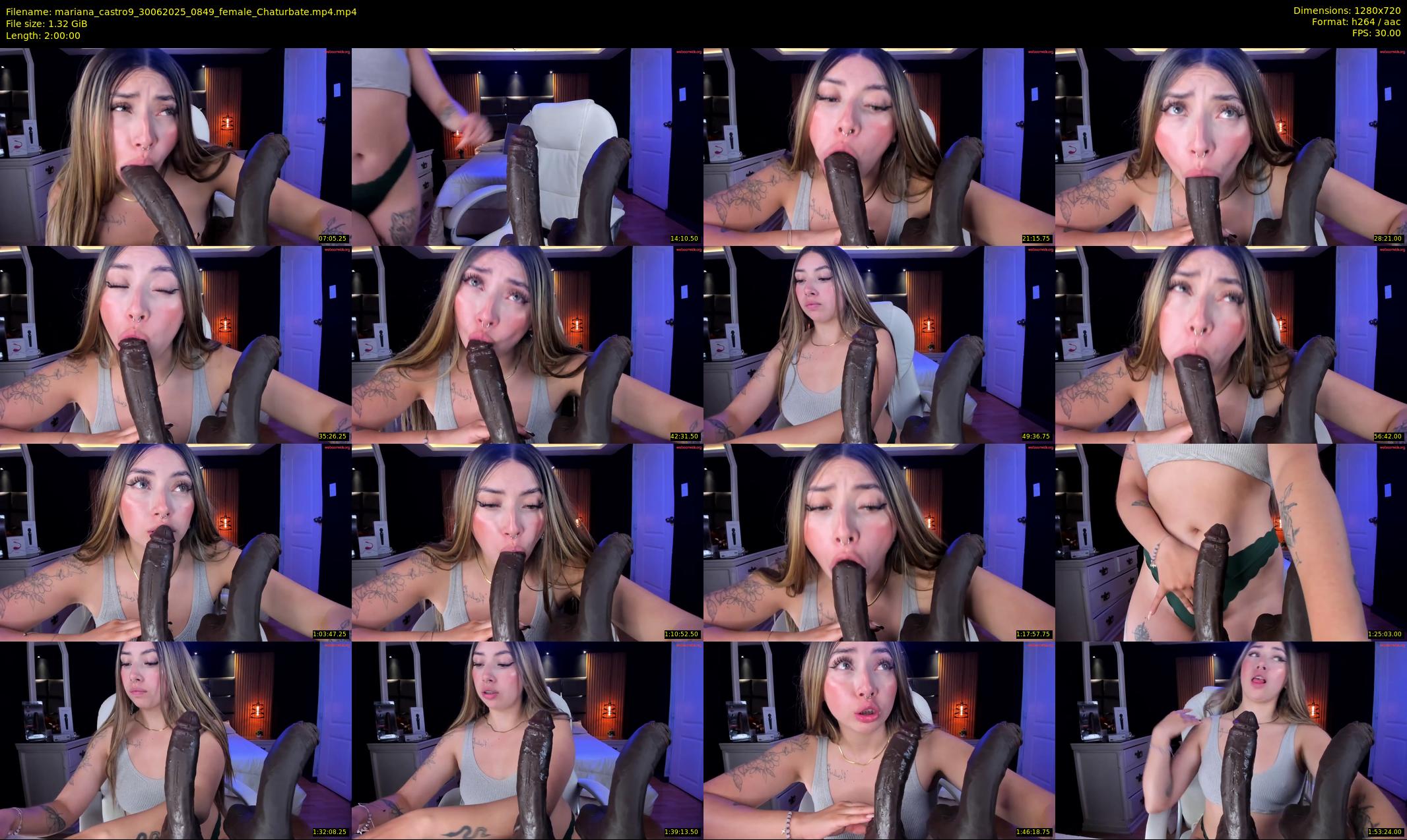 mariana_castro9 — 120 minute Chaturbate female cam show recording, 720p, Jun 30, 2025