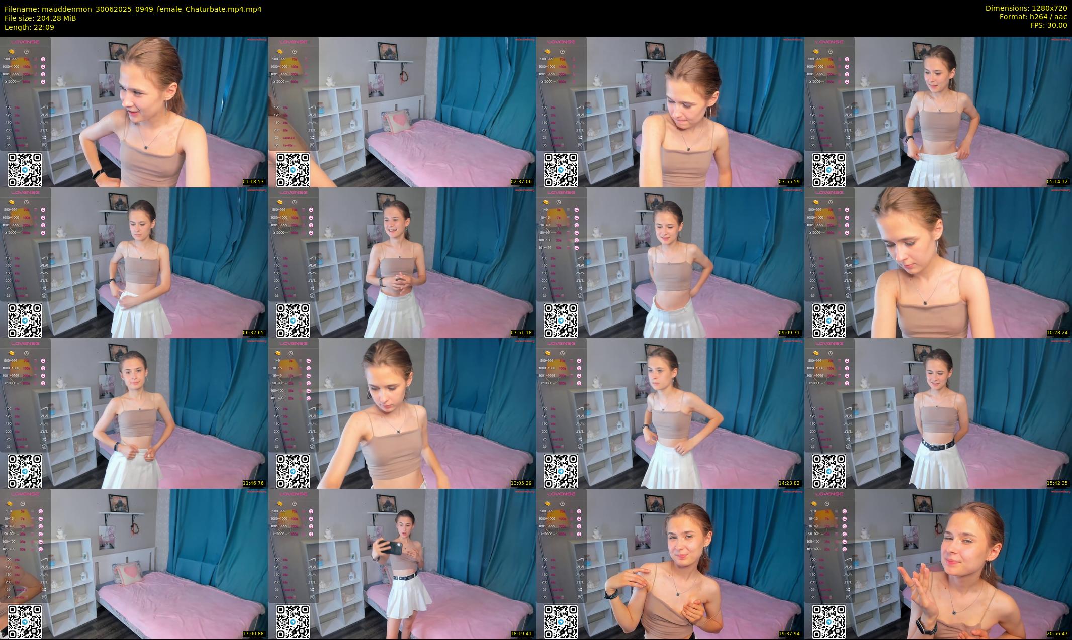 mauddenmon — 23 minute Chaturbate female cam show recording, 720p, Jun 30, 2025