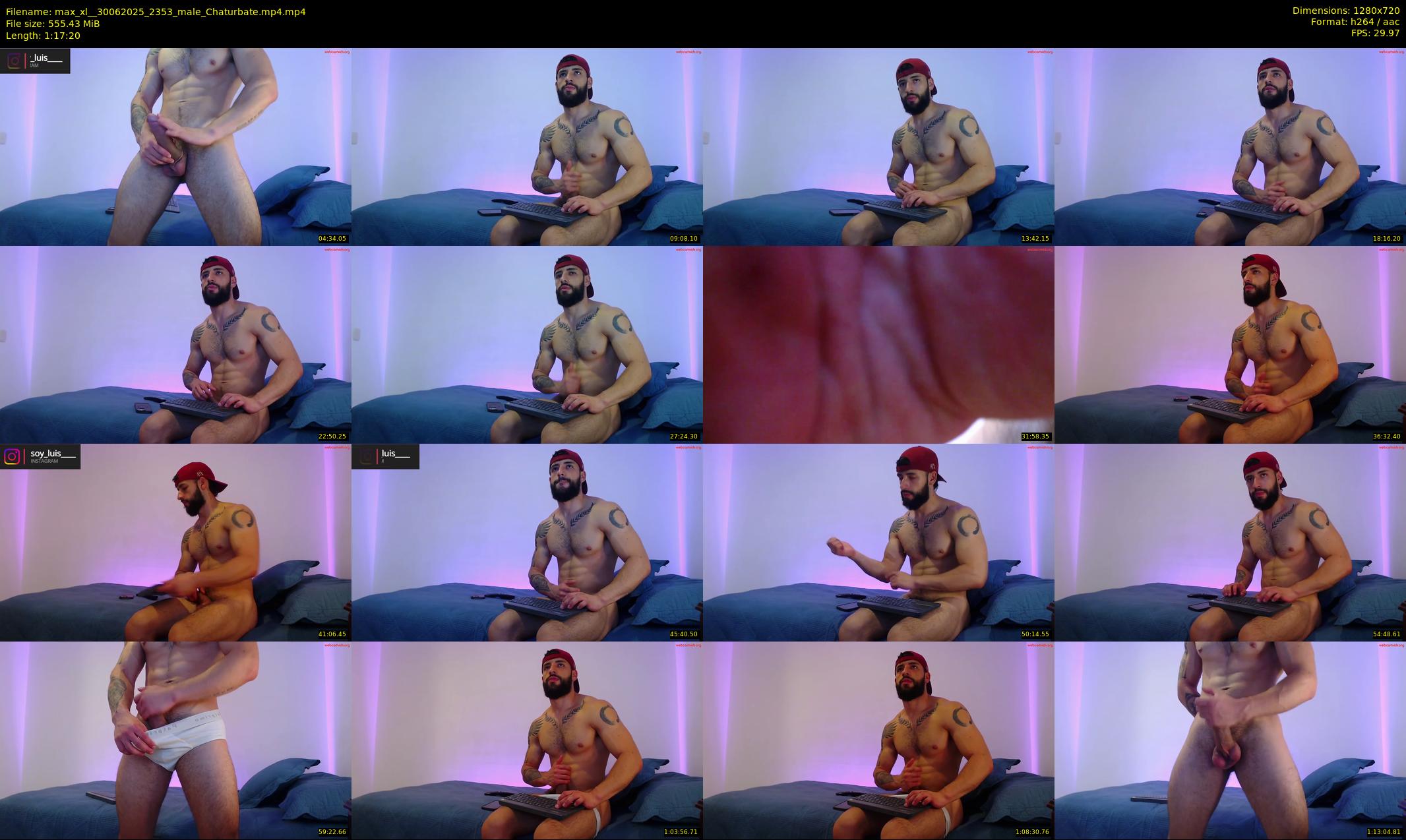 max_xl_ — 78 minute Chaturbate male cam show recording, 720p, Jun 30, 2025