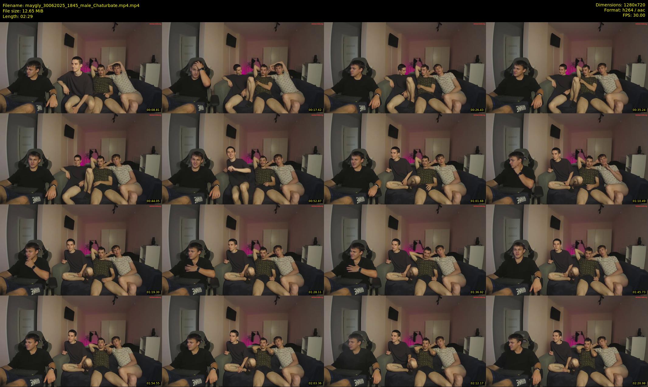maygly — 3 minute Chaturbate male cam show recording, 720p, Jun 30, 2025
