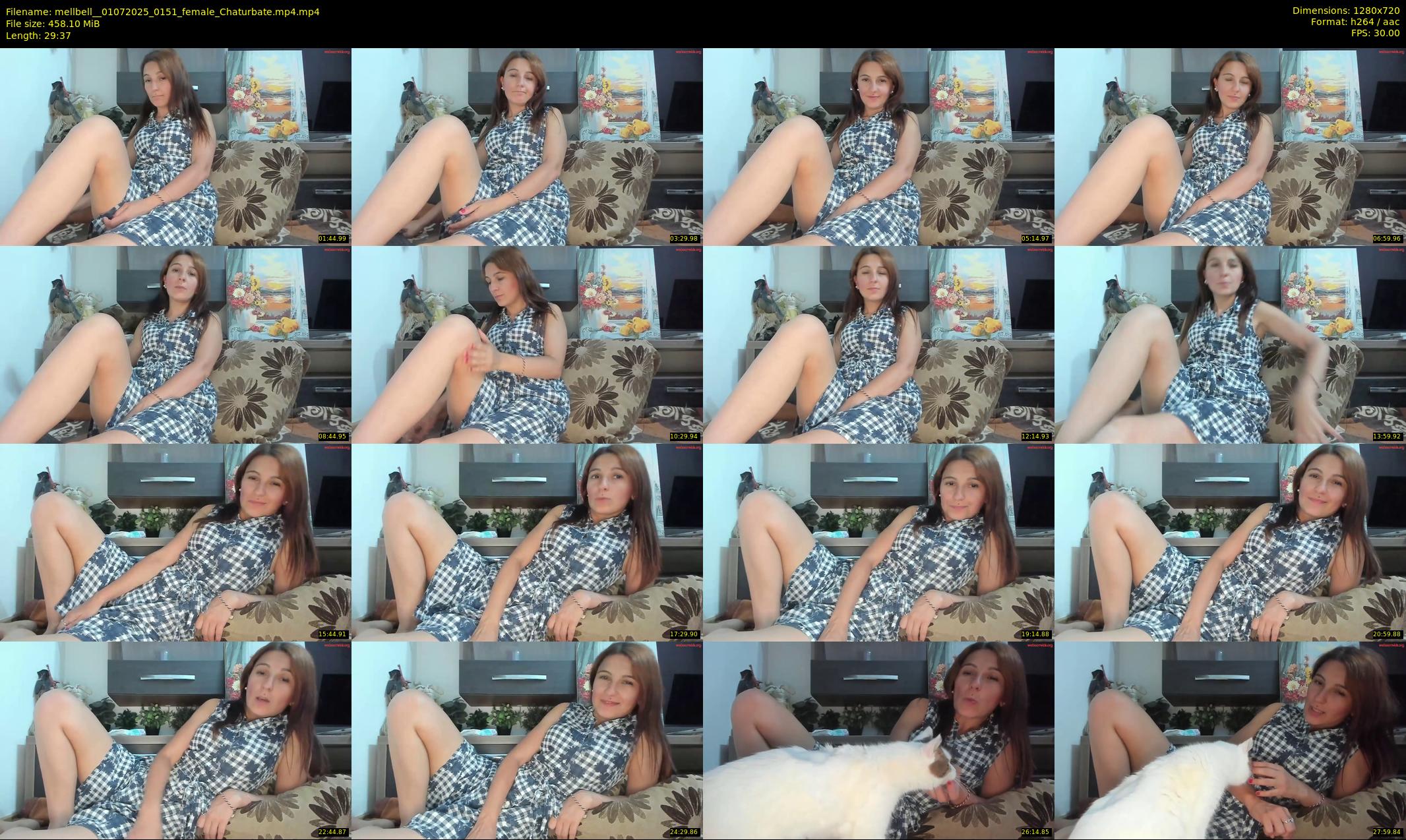 mellbell_ — 30 minute Chaturbate female cam show recording, 720p, Jul 1, 2025