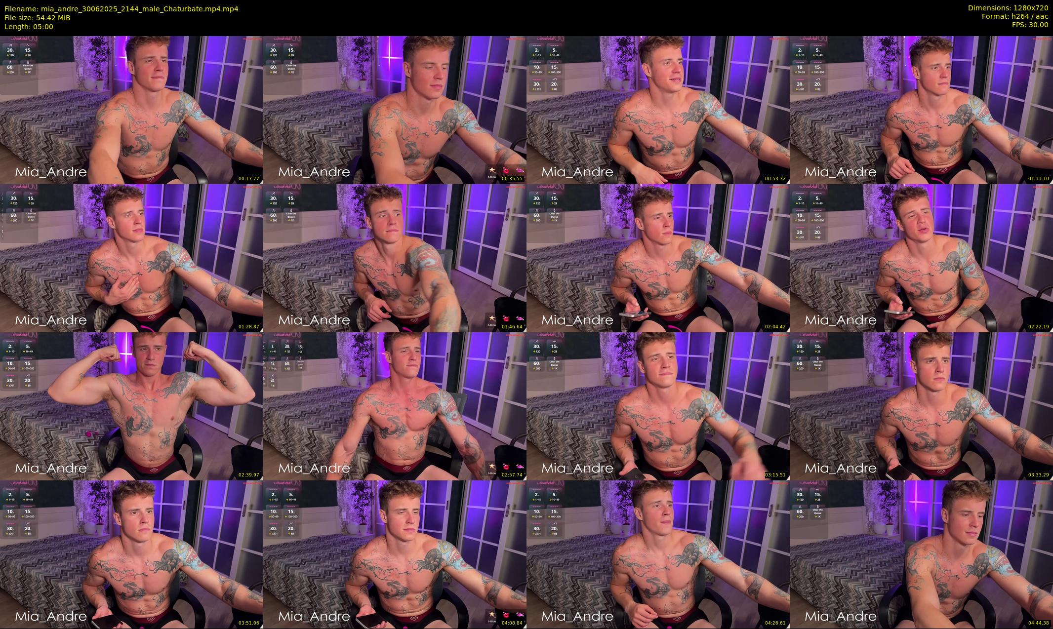 mia_andre — 5 minute Chaturbate couple cam show recording, 720p, Jun 30, 2025