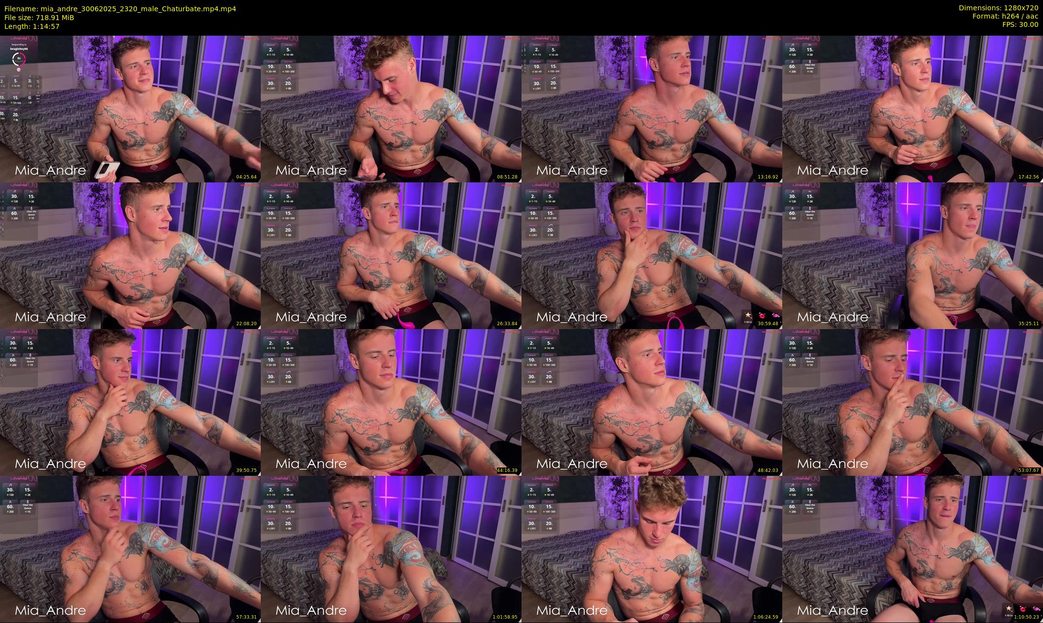 mia_andre — 75 minute Chaturbate couple cam show recording, 720p, Jun 30, 2025