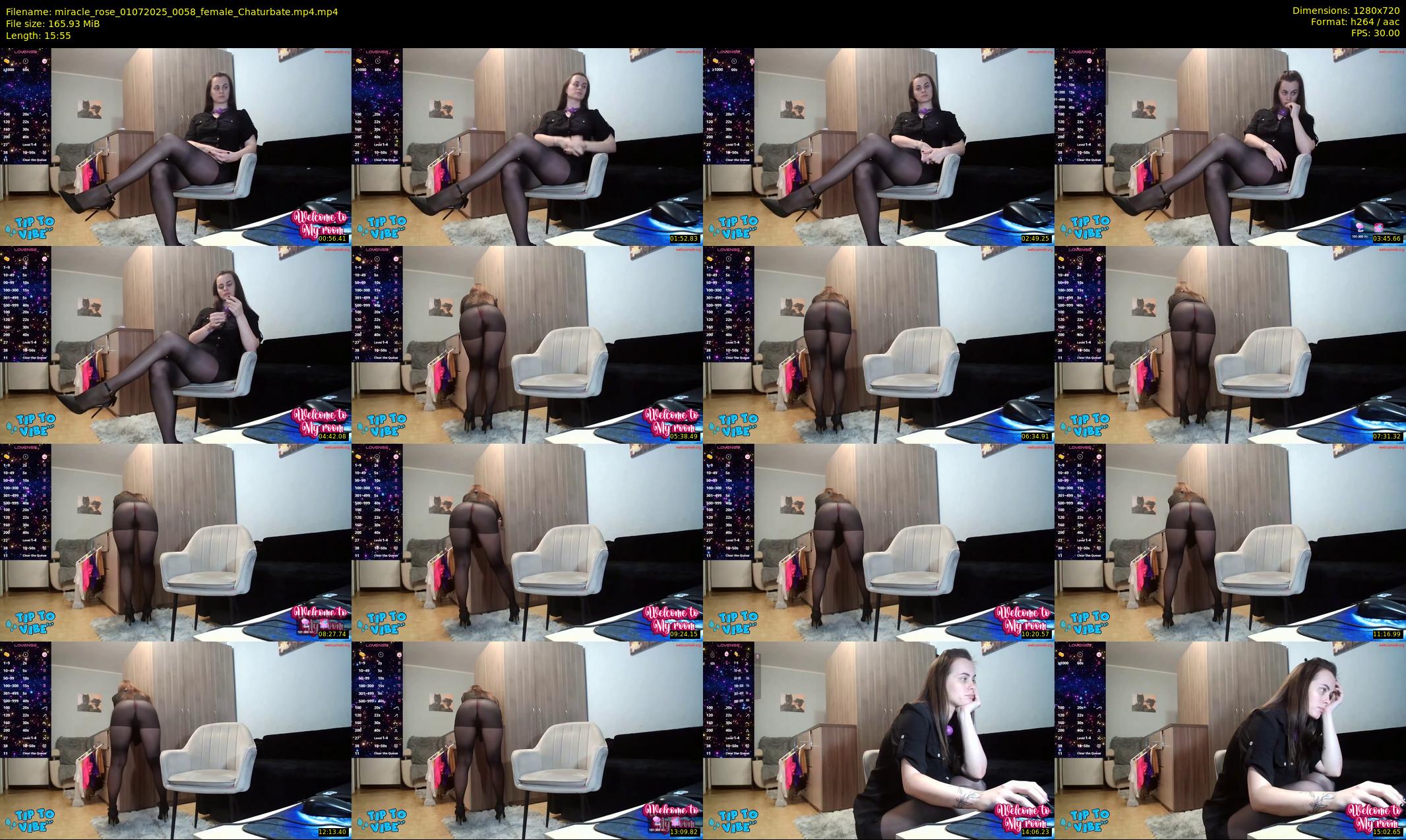 miracle_rose — 16 minute Chaturbate female cam show recording, 720p, Jul 1, 2025