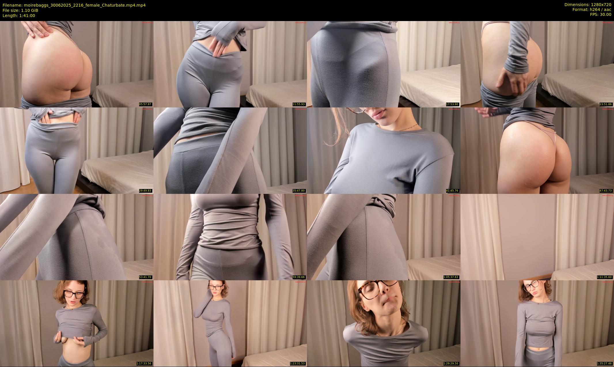 moirebaggs — 101 minute Chaturbate female cam show recording, 720p, Jun 30, 2025