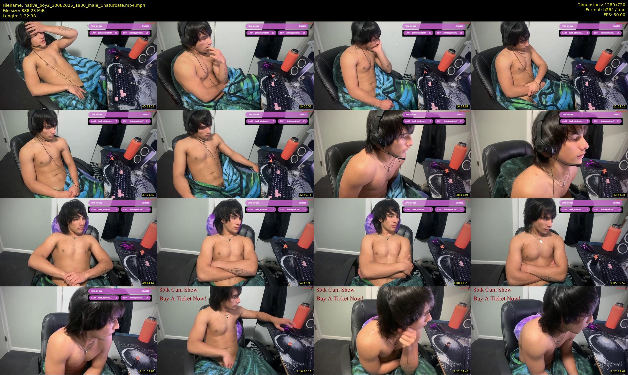 native_boy2 — 93 minute Chaturbate male cam show recording, 720p, Jun 30, 2025