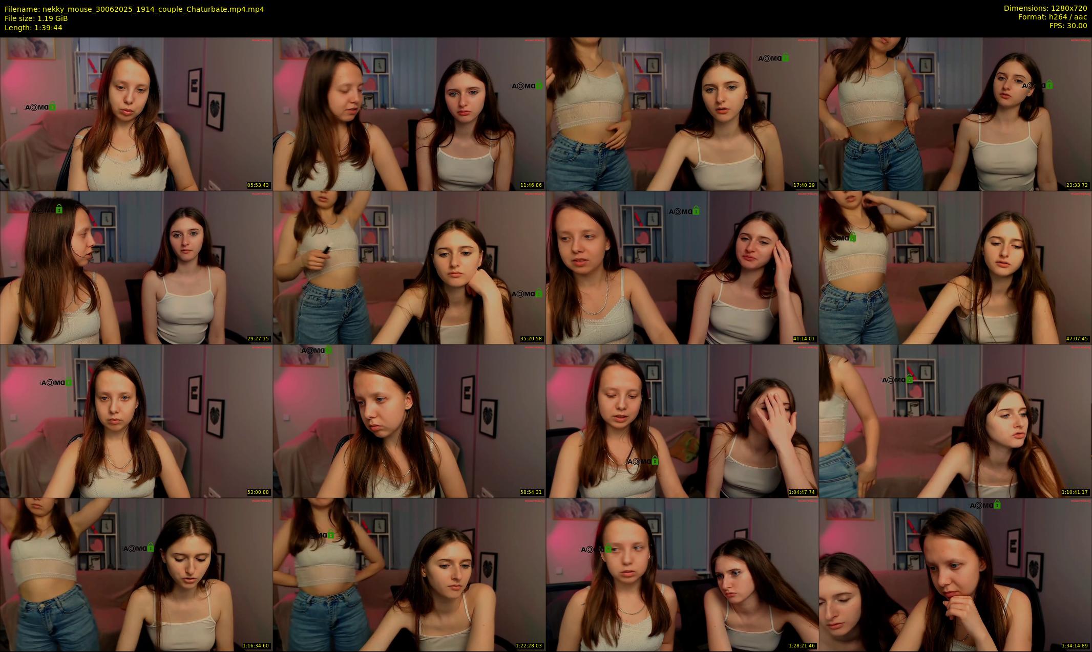 nekky_mouse — 100 minute Chaturbate female cam show recording, 720p, Jun 30, 2025