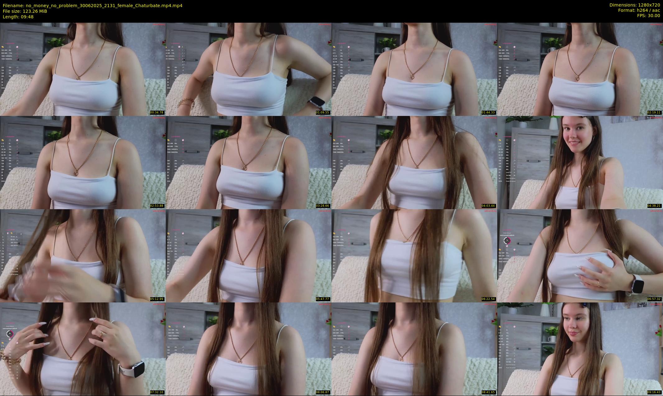 no_money_no_problem — 10 minute Chaturbate female cam show recording, 720p, Jun 30, 2025