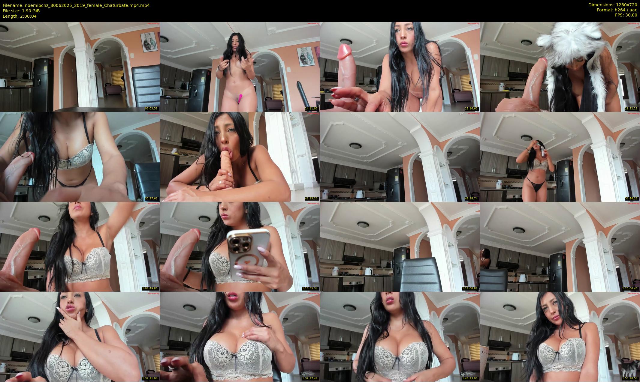 noemibcnz — 121 minute Chaturbate couple cam show recording, 720p, Jun 30, 2025