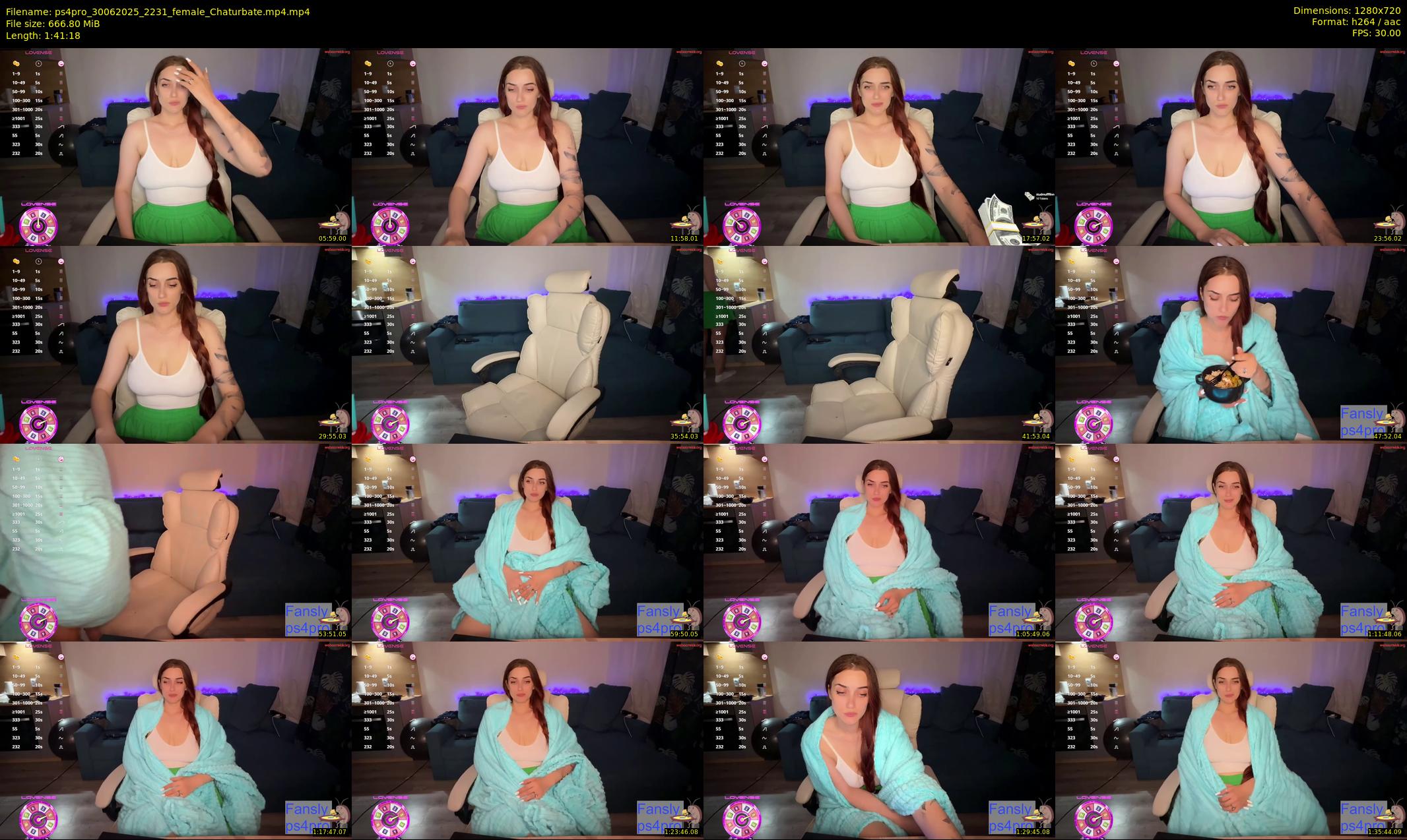 ps4pro — 102 minute Chaturbate female cam show recording, 720p, Jun 30, 2025