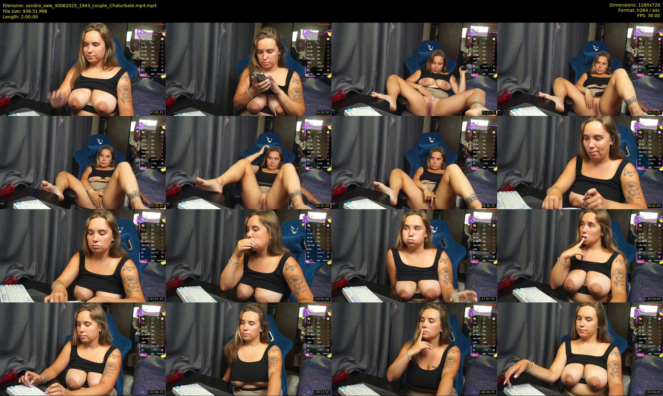 sandra_sww — 120 minute Chaturbate couple cam show recording, 720p, Jun 30, 2025
