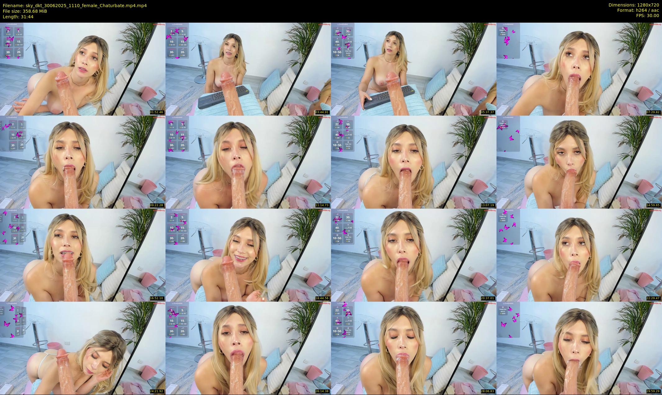 sky_dkt — 32 minute Chaturbate female cam show recording, 720p, Jun 30, 2025