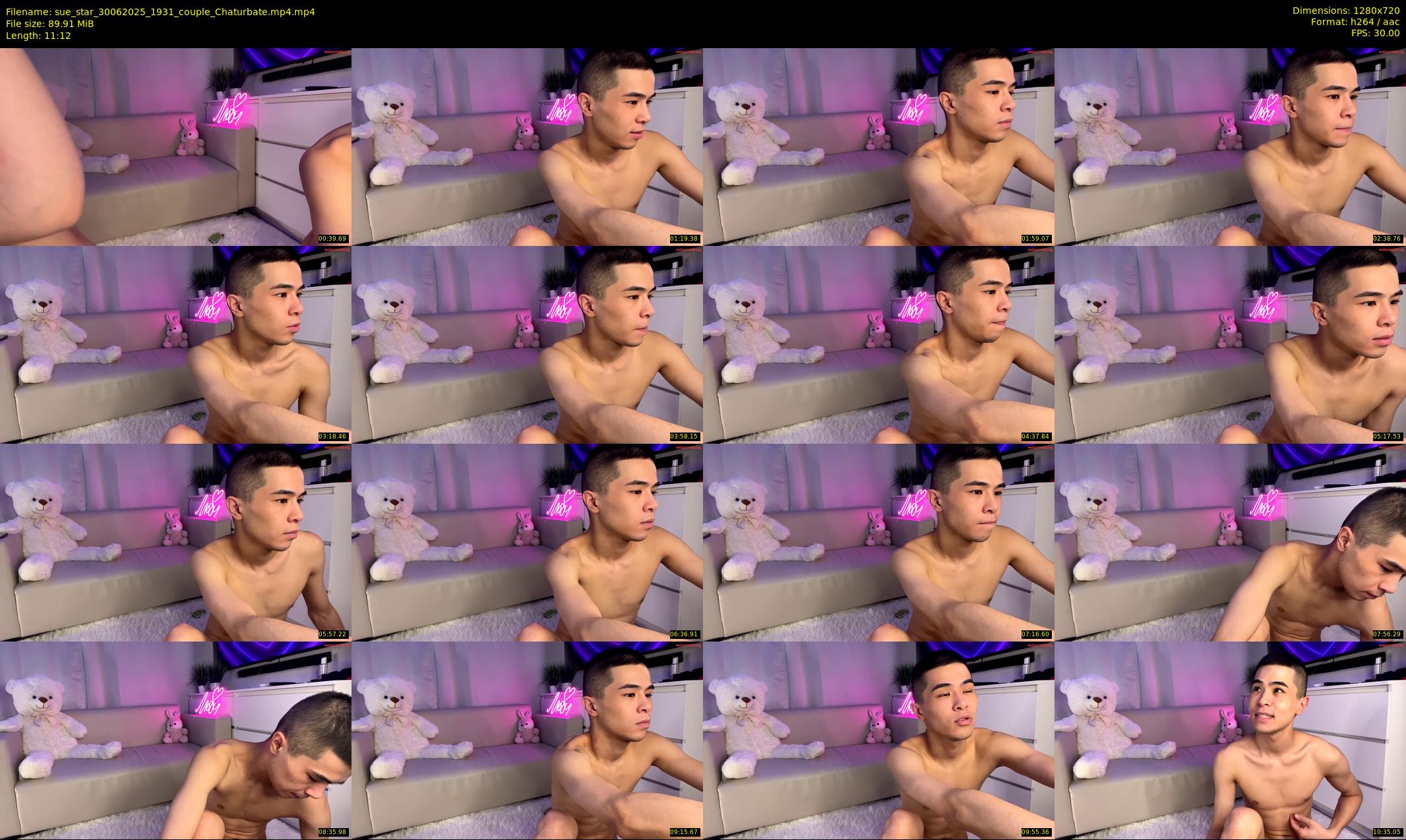 sue_star — 12 minute Chaturbate couple cam show recording, 720p, Jun 30, 2025