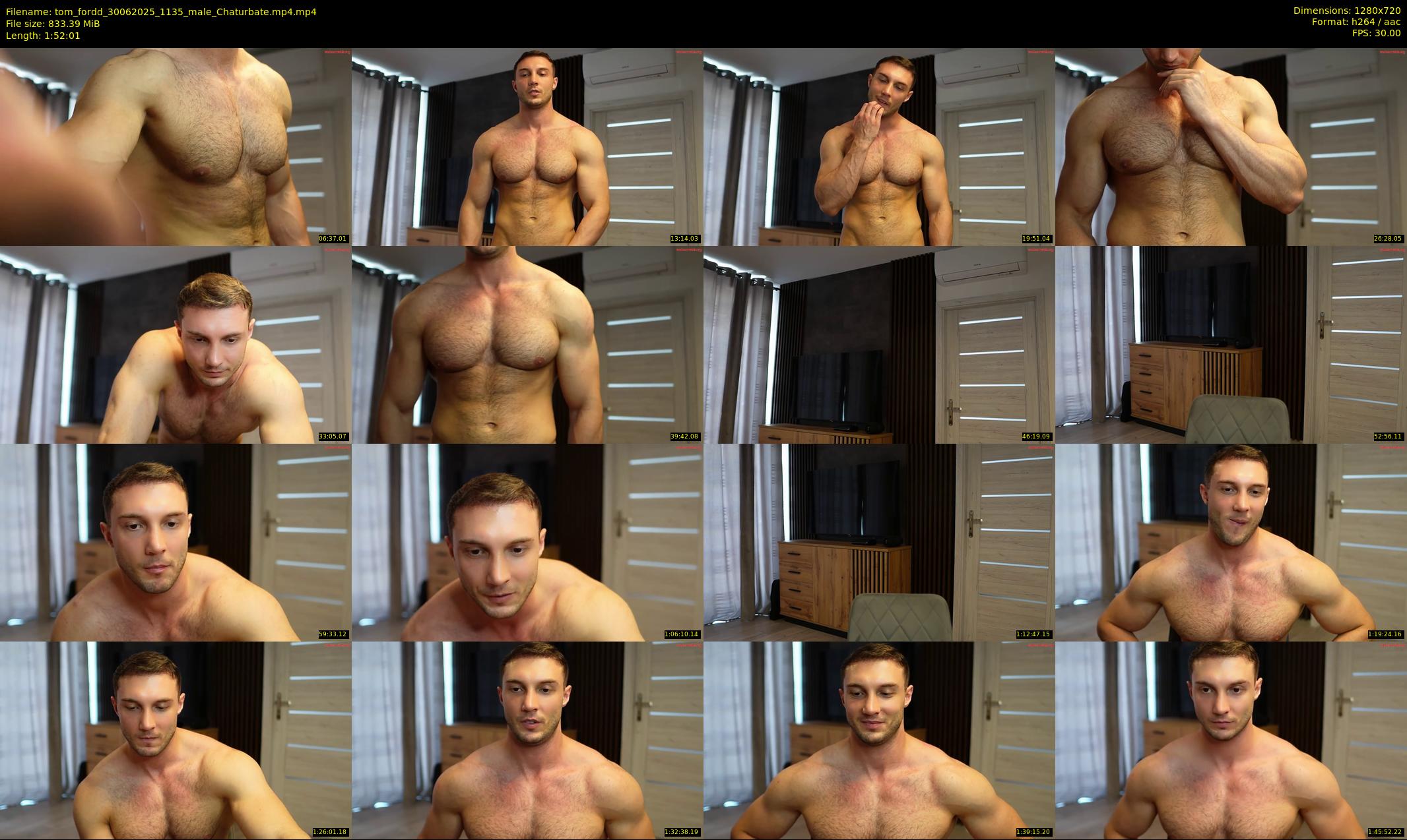 tom_fordd — 113 minute Chaturbate male cam show recording, 720p, Jun 30, 2025