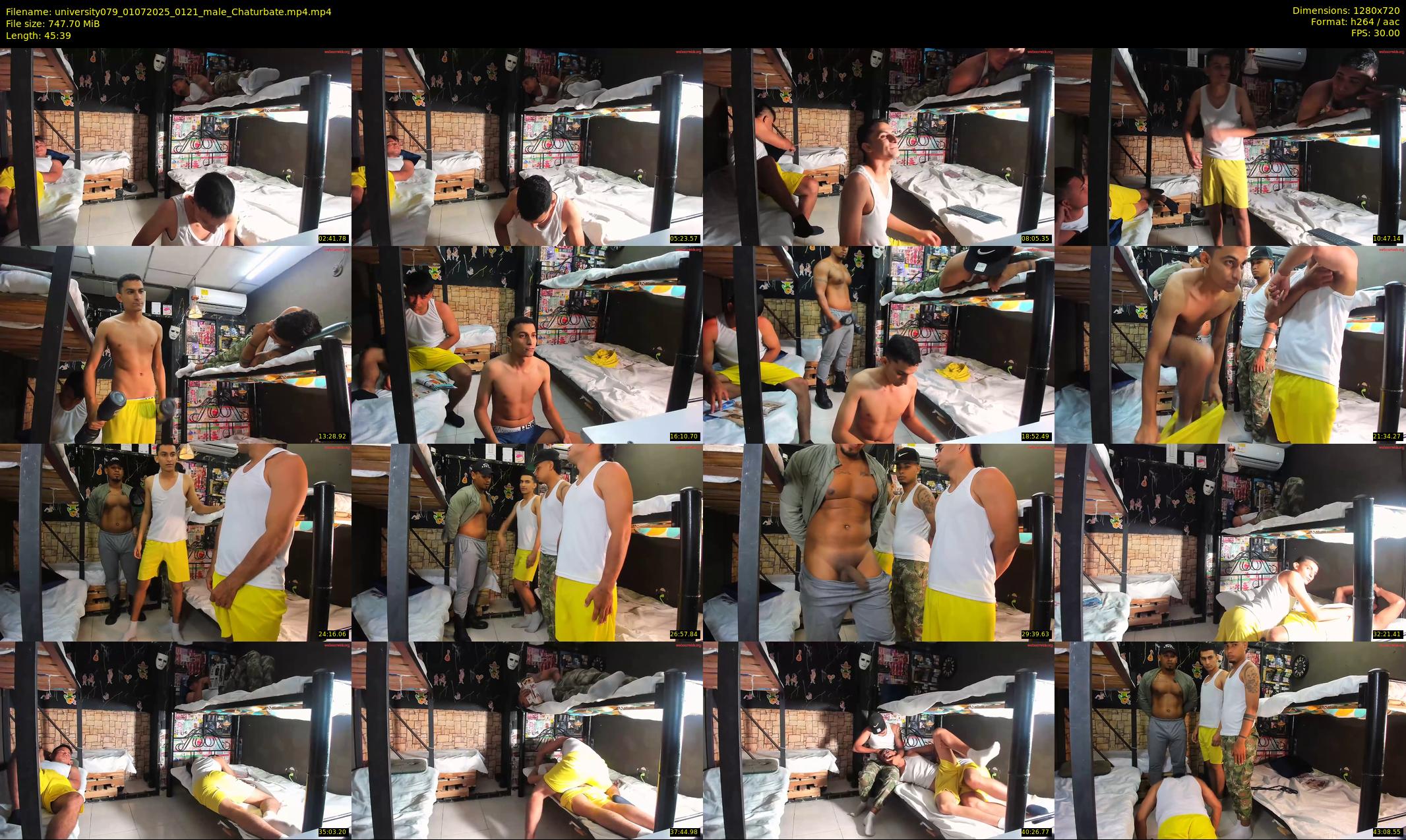 university079 — 46 minute Chaturbate male cam show recording, 720p, Jul 1, 2025