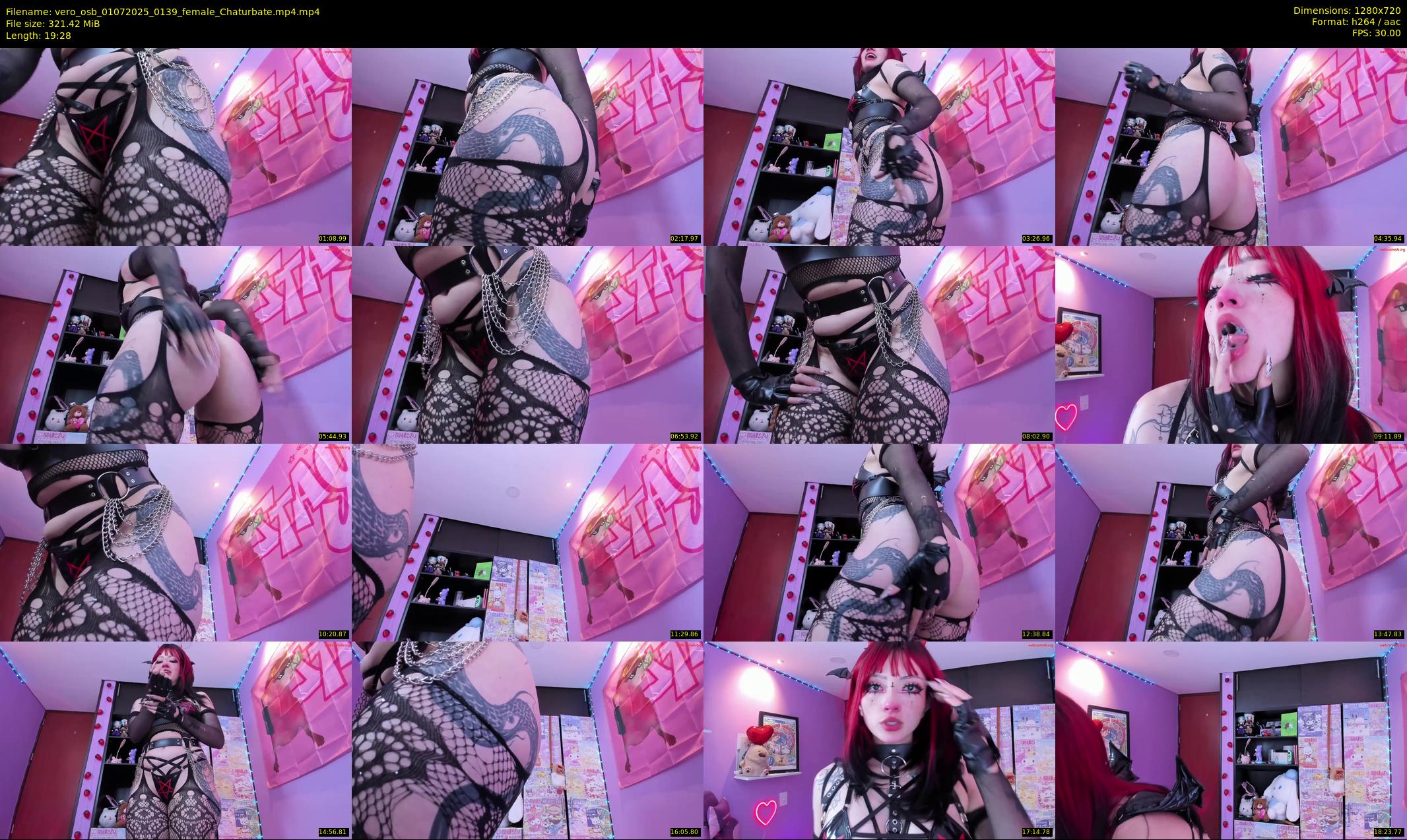 vero_osb — 20 minute Chaturbate female cam show recording, 720p, Jul 1, 2025