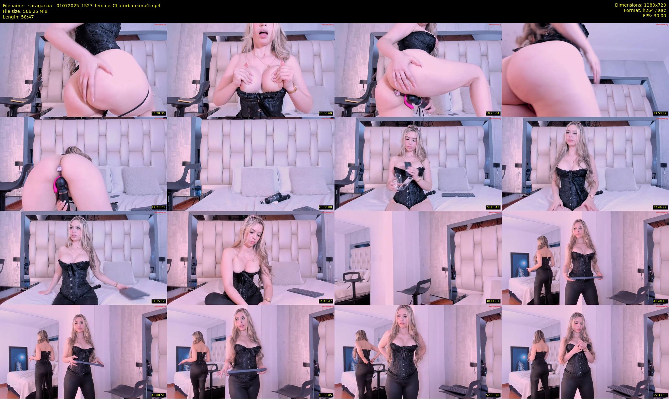 _saragarcia_ — 59 minute Chaturbate female cam show recording, 720p, Jul 1, 2025