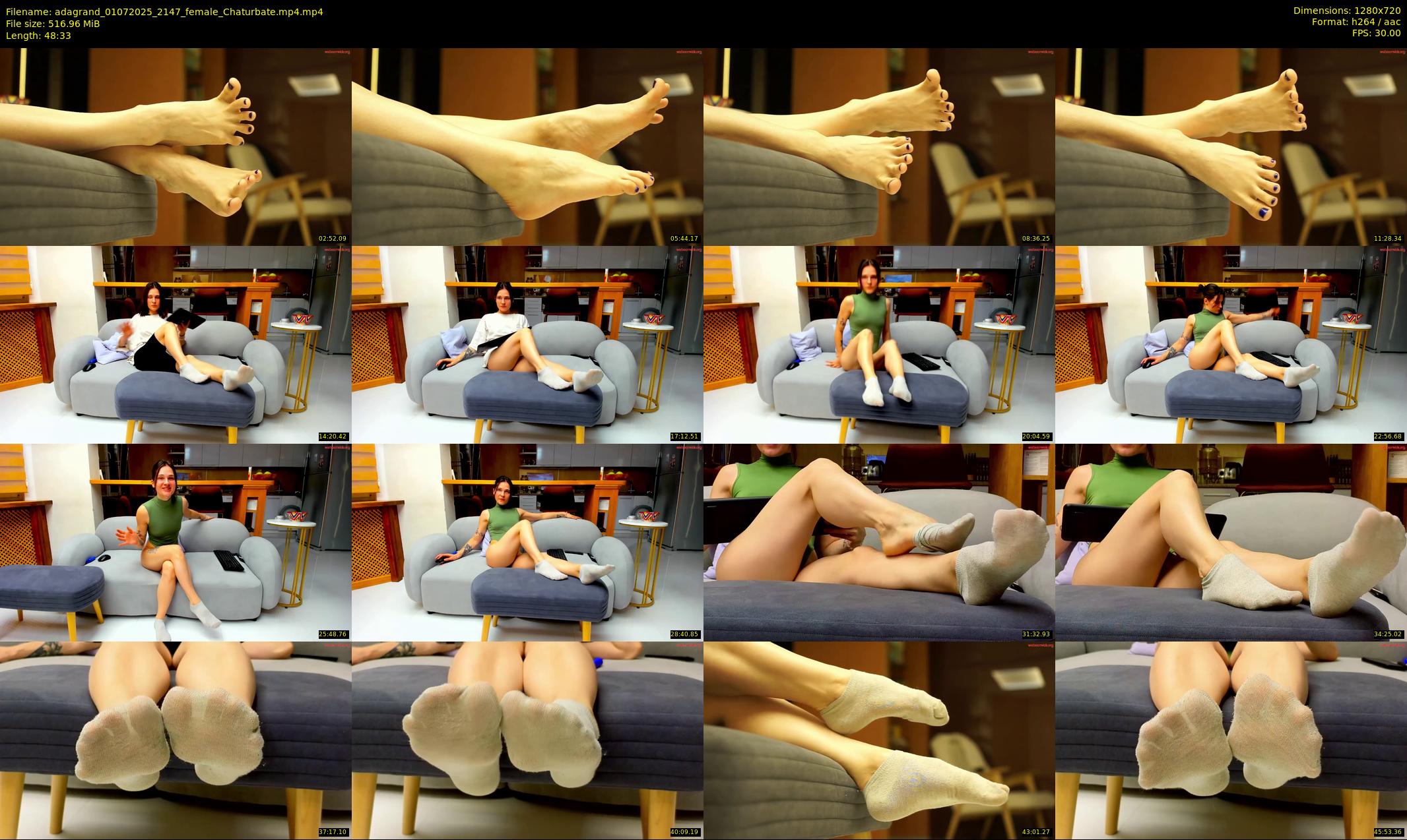 adagrand — 49 minute Chaturbate female cam show recording, 720p, Jul 1, 2025