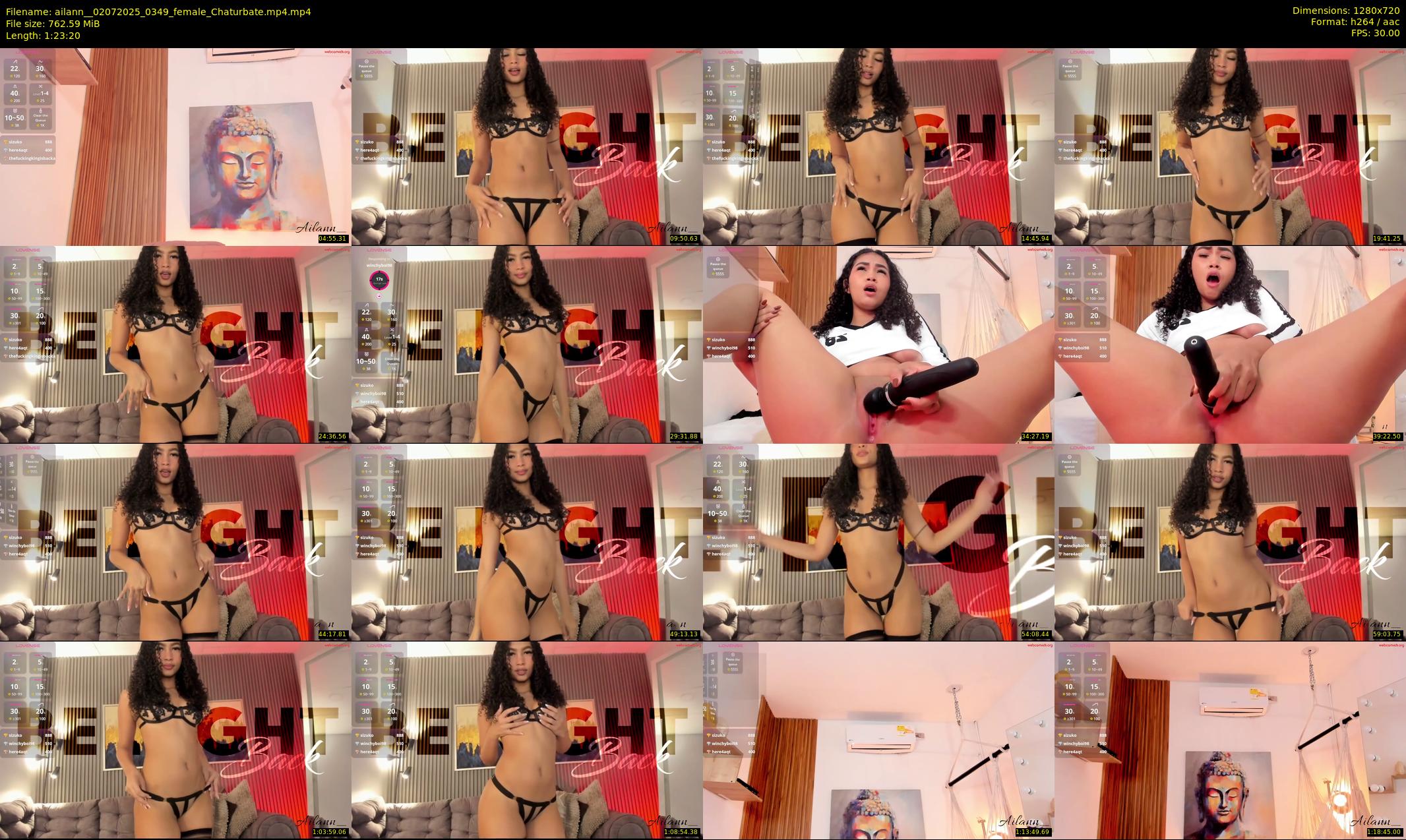 ailann_ — 84 minute Chaturbate female cam show recording, 720p, Jul 2, 2025