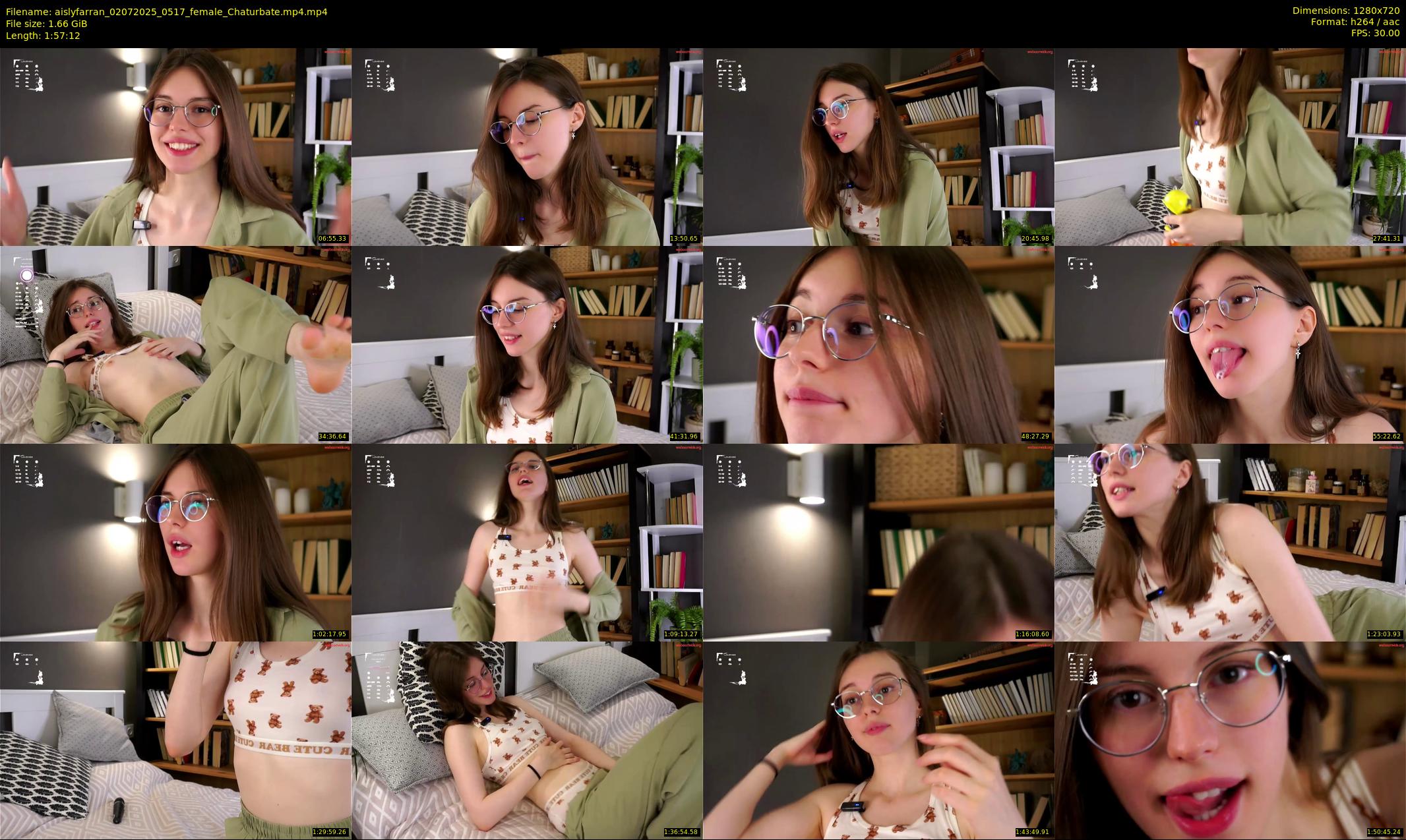 aislyfarran — 118 minute Chaturbate female cam show recording, 720p, Jul 2, 2025