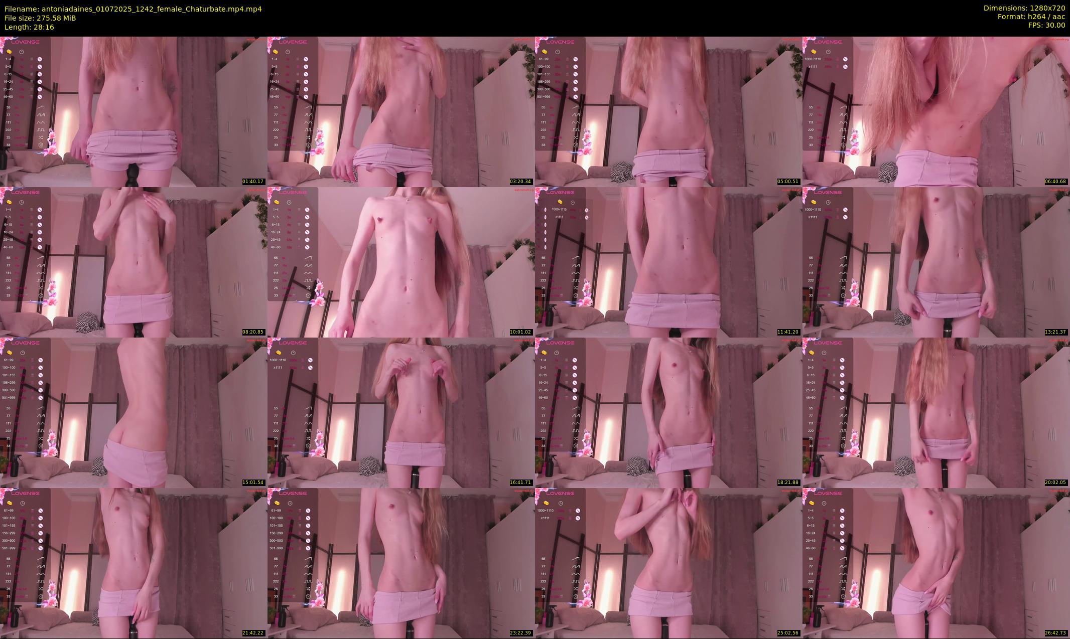 antoniadaines — 29 minute Chaturbate female cam show recording, 720p, Jul 1, 2025
