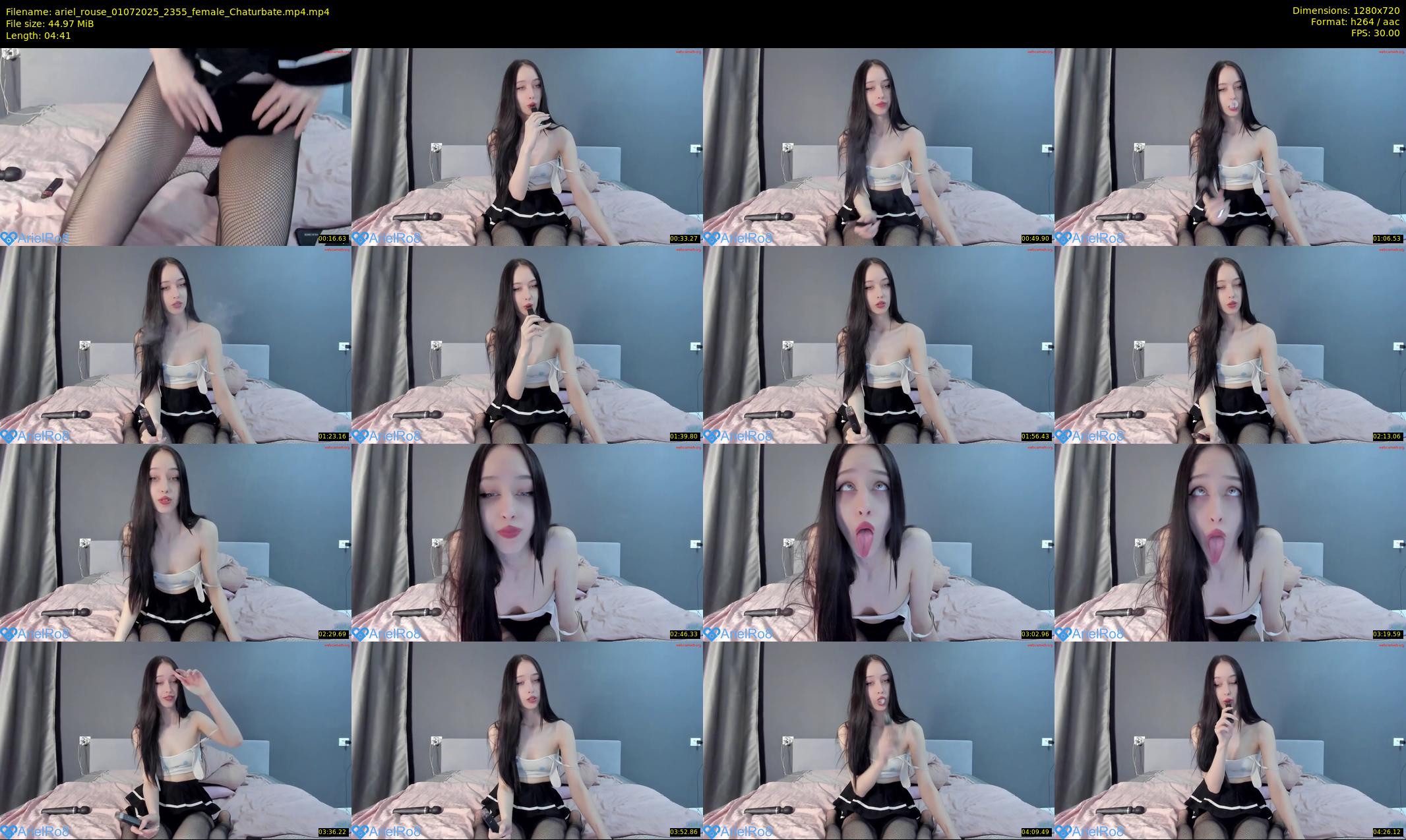 ariel_rouse — 5 minute Chaturbate female cam show recording, 720p, Jul 1, 2025