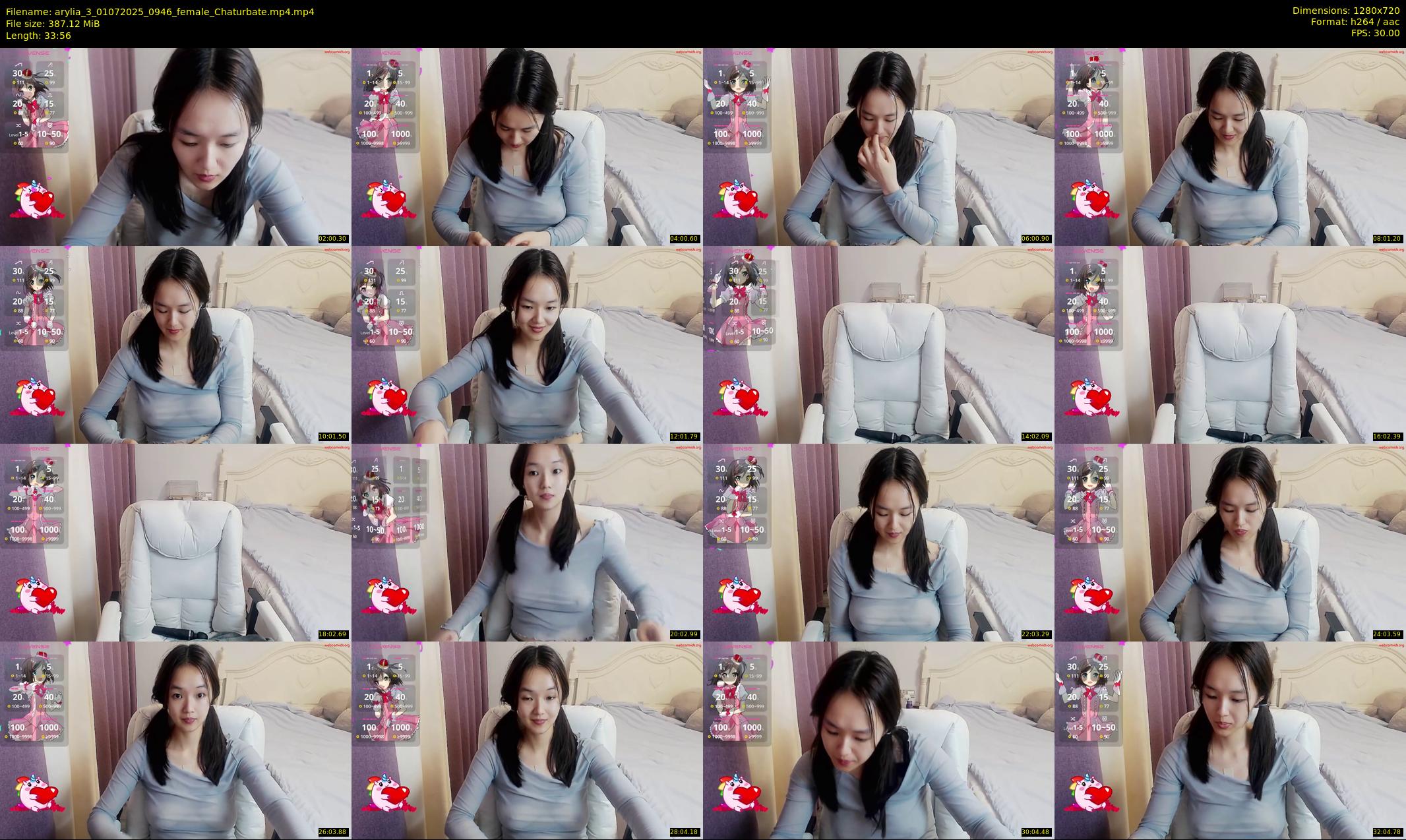 arylia_3 — 34 minute Chaturbate female cam show recording, 720p, Jul 1, 2025
