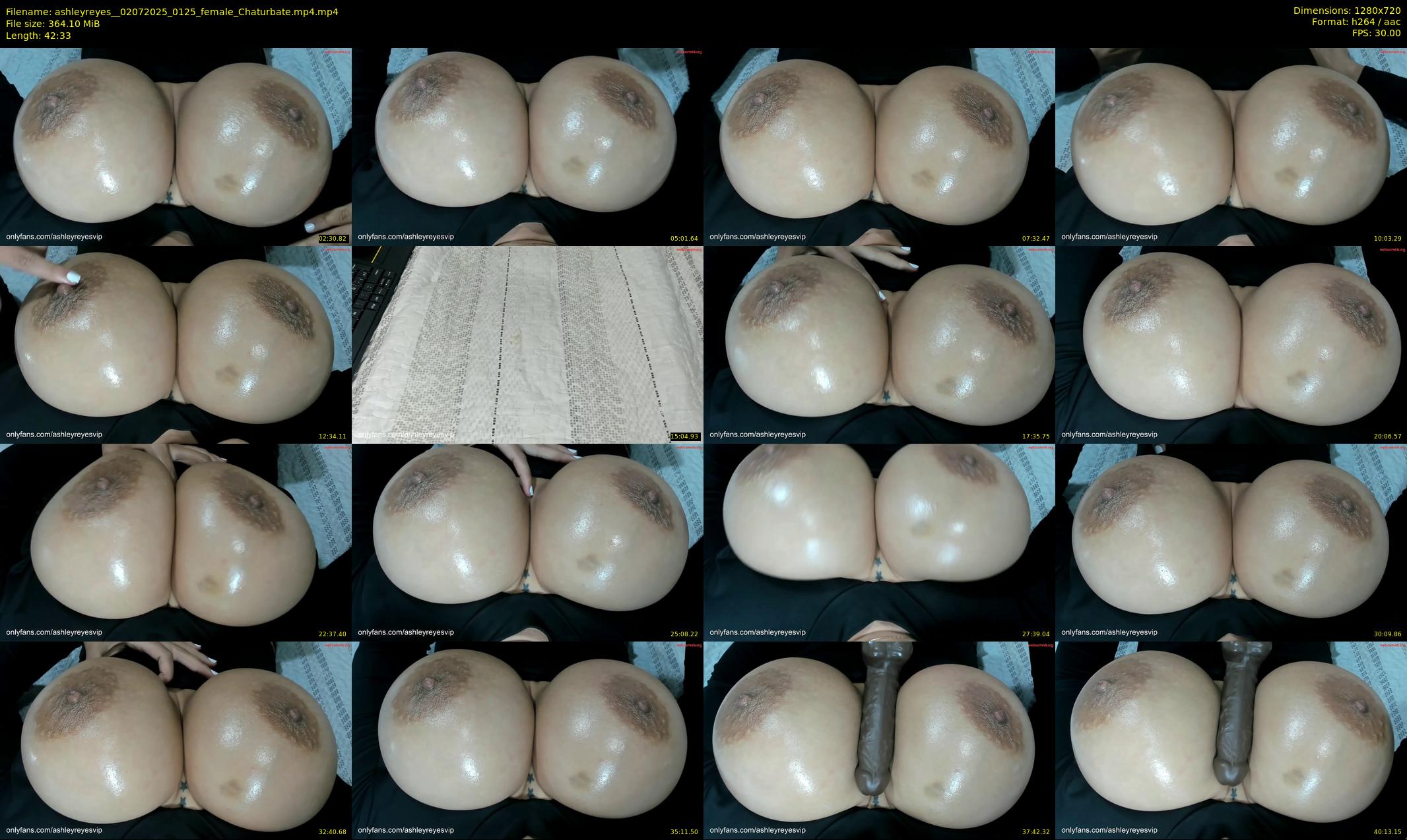 ashleyreyes_ — 43 minute Chaturbate female cam show recording, 720p, Jul 2, 2025