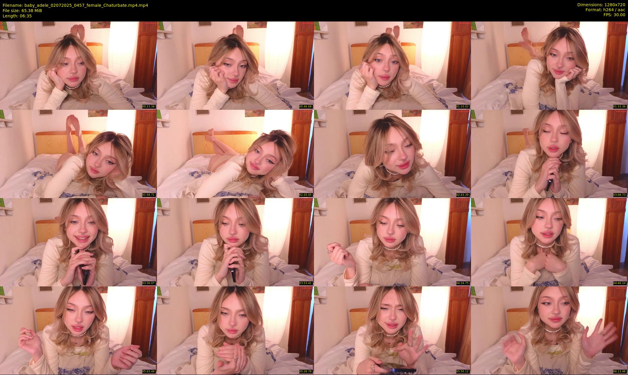 baby_adele — 7 minute Chaturbate female cam show recording, 720p, Jul 2, 2025