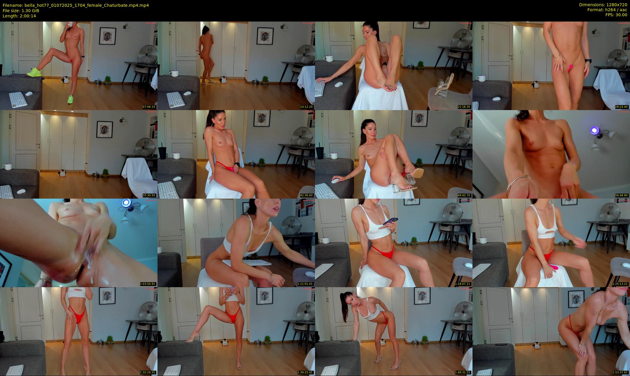 bella_hot77 — 121 minute Chaturbate female cam show recording, 720p, Jul 1, 2025