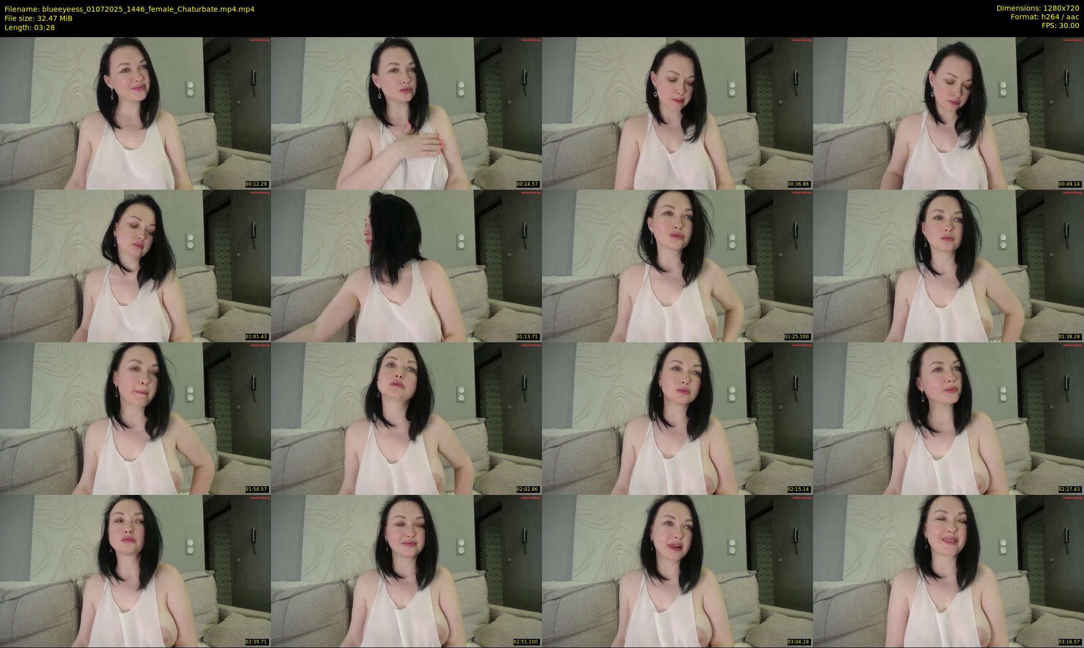 blueeyeess — 4 minute Chaturbate female cam show recording, 720p, Jul 1, 2025