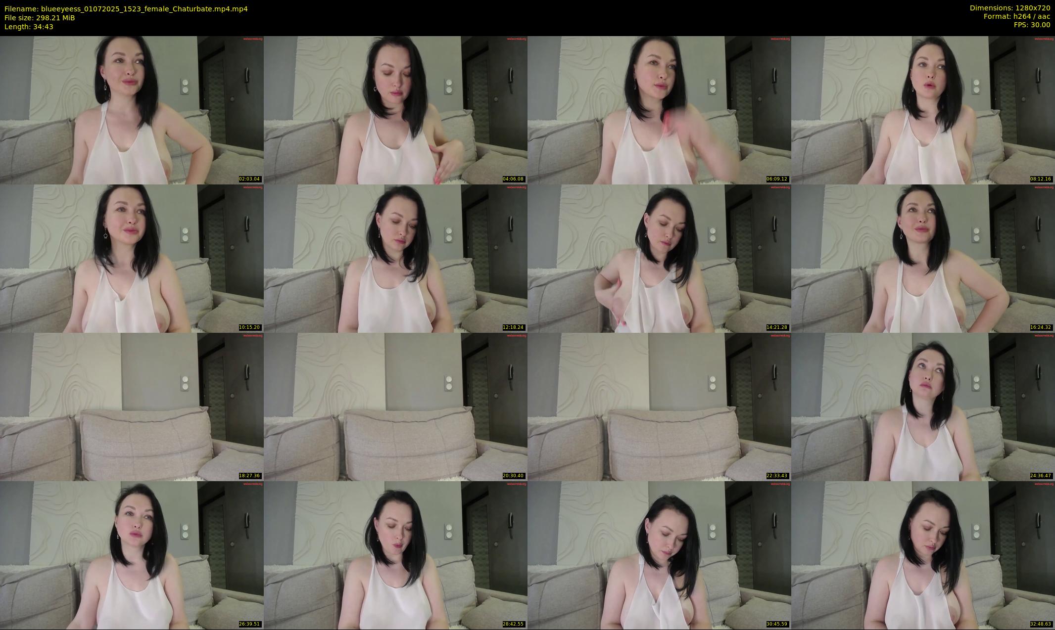 blueeyeess — 35 minute Chaturbate female cam show recording, 720p, Jul 1, 2025