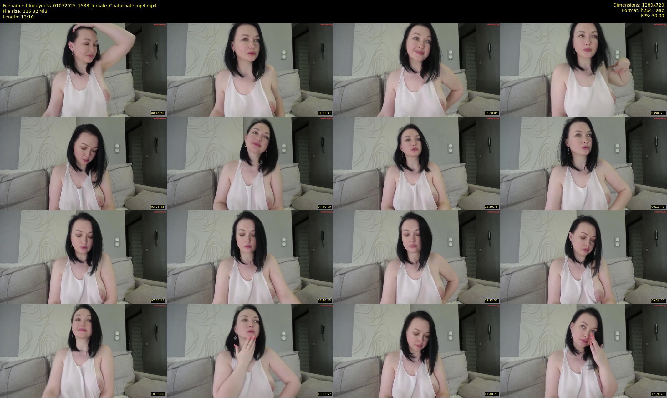 blueeyeess — 14 minute Chaturbate female cam show recording, 720p, Jul 1, 2025